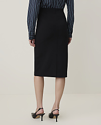 Petite Ponte Pencil Skirt carousel Product Image 3