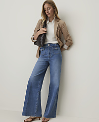 Petite Weekend Denim Trouser carousel Product Image 4