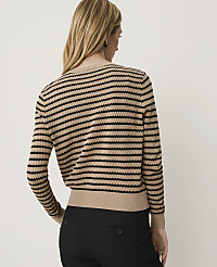 The Petite Striped Ann Cardigan carousel Product Image 2