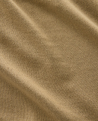 A close-up view of a tan fabric with soft folds and a textured weave fills the frame. carousel Product Image 5