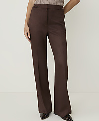 The Petite Modern Trouser in Faux Suede carousel Product Image 2