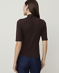 Petite Mock Neck Top carousel Product Image 2
