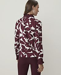 Petite Floral Bow Blouse carousel Product Image 2