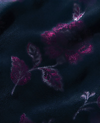 Dark red floral patterns are subtly embossed against a solid black background. carousel Product Image 3
