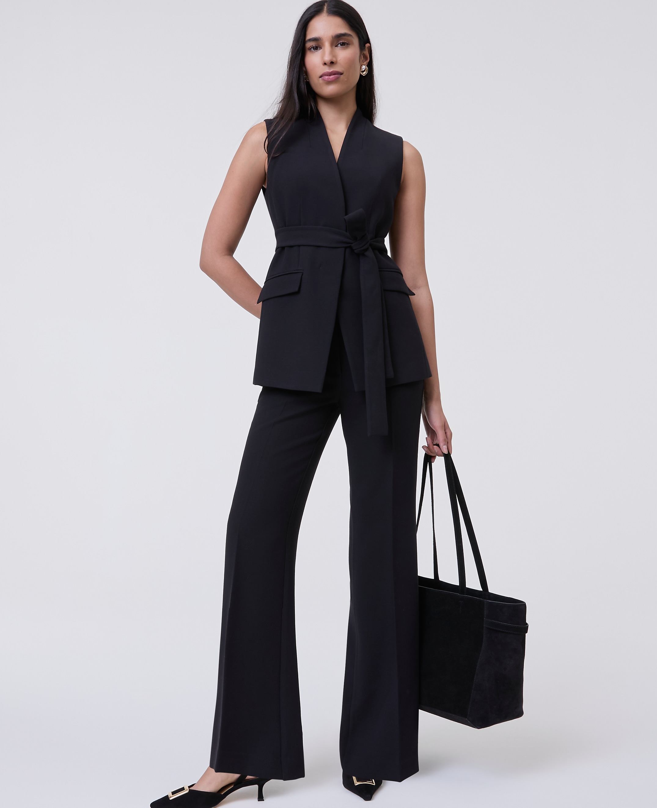 The Margot Trouser in Bi-Stretch