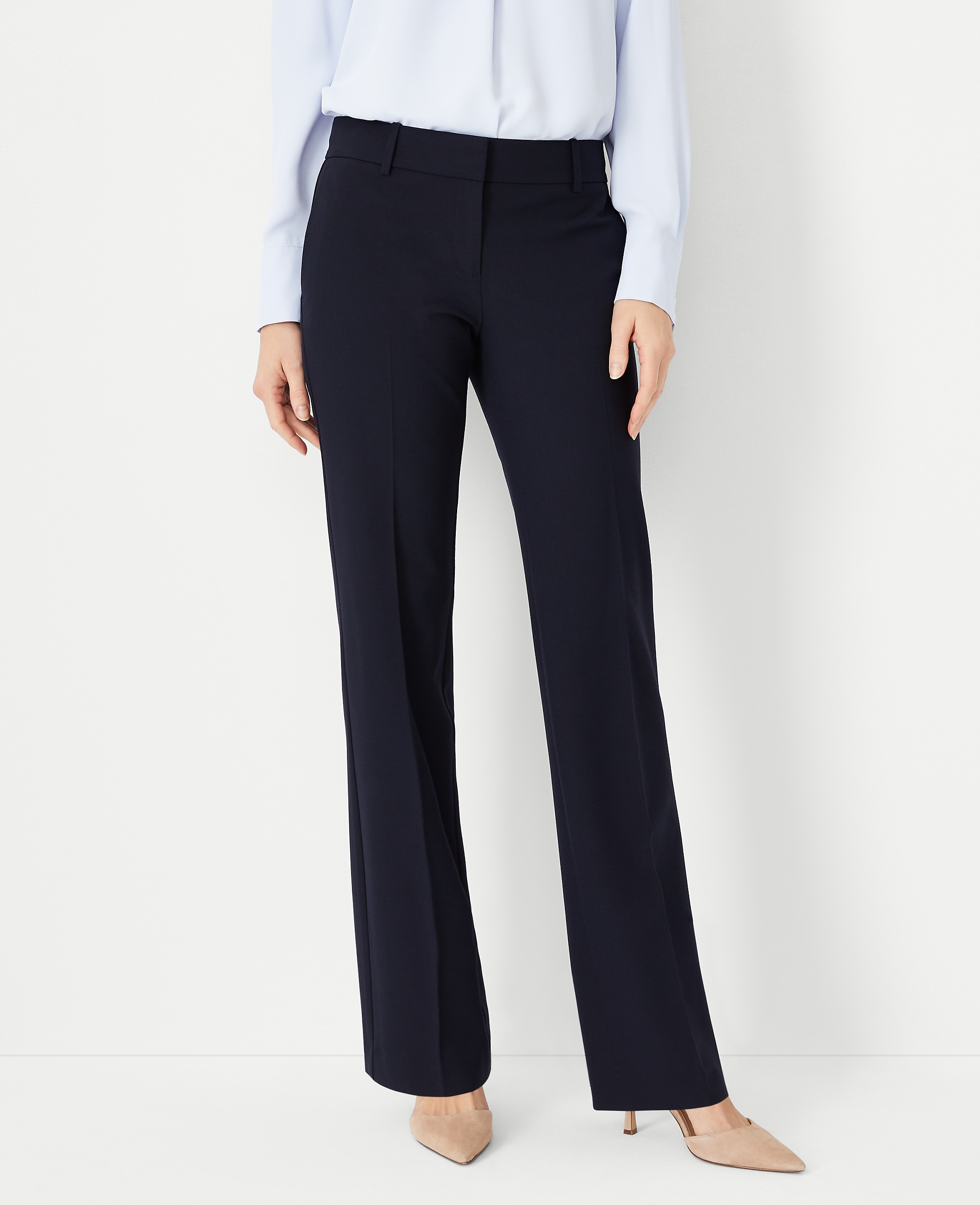 The Tall Mid Rise Trouser in Seasonless Stretch