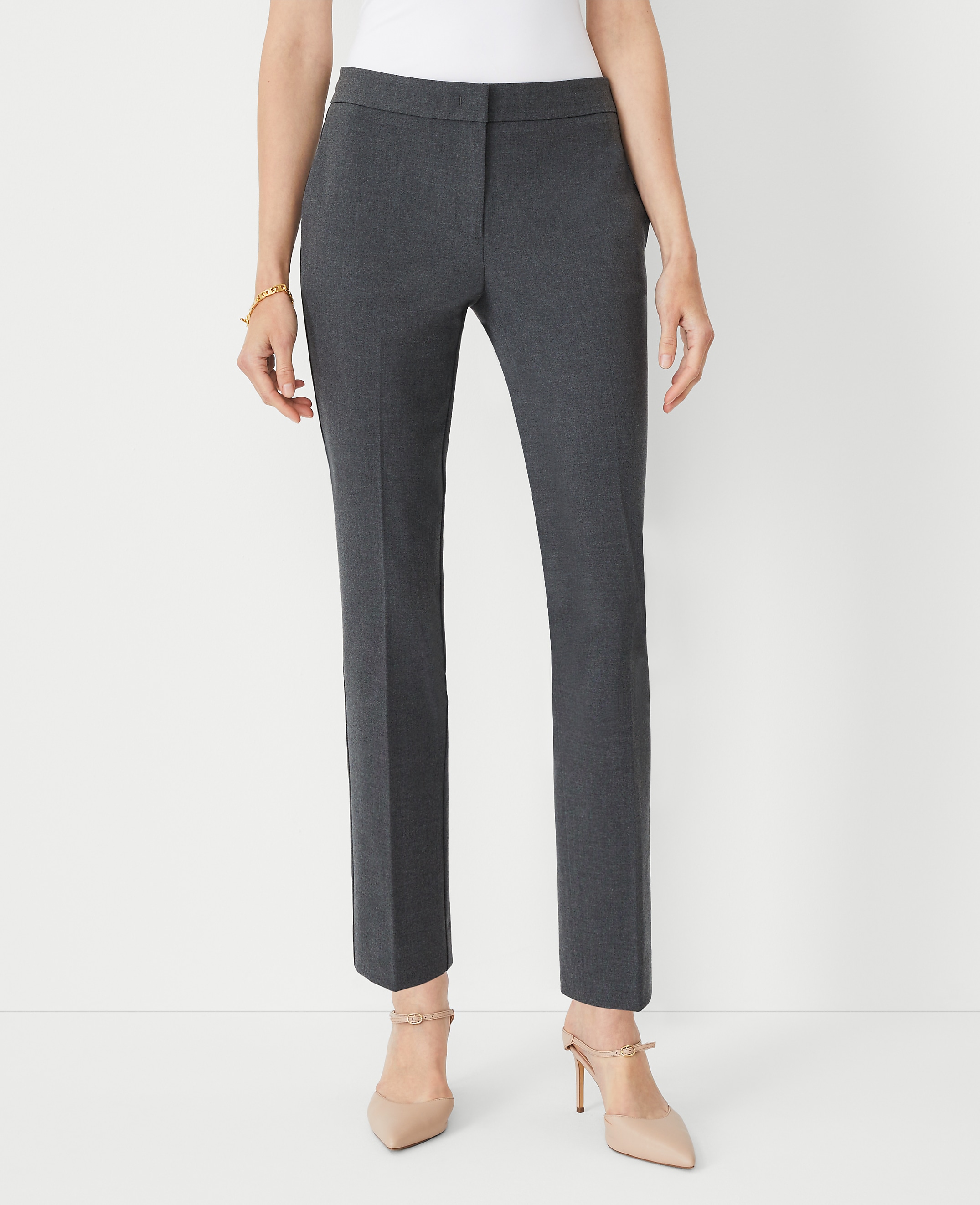 The Ankle Pant in Seasonless Stretch - Curvy Fit