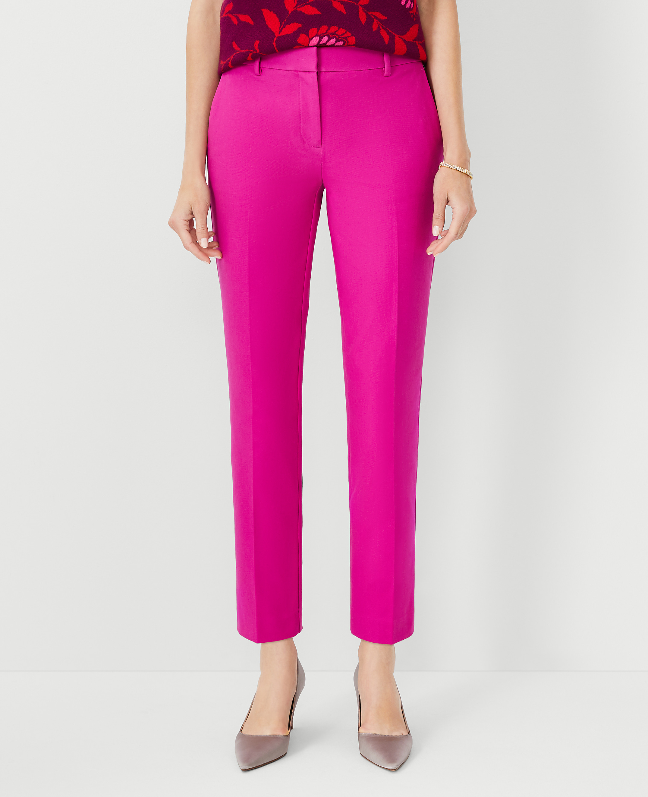 The Petite Eva Ankle Pant - Curvy Fit