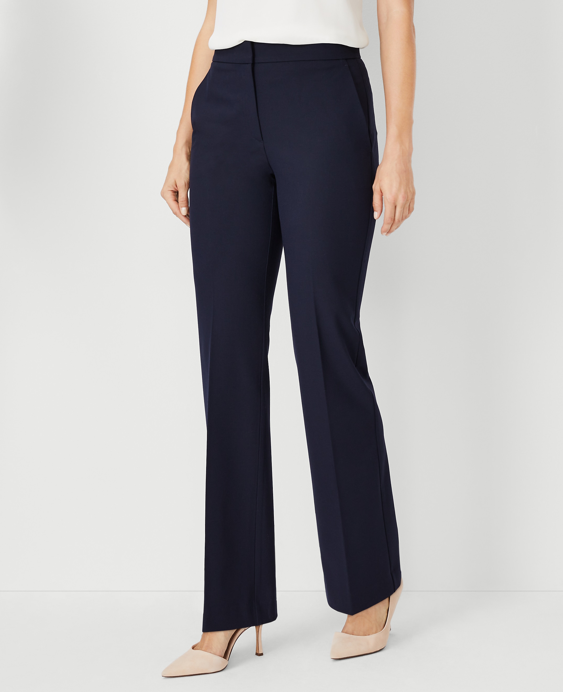 The High Rise Trouser in Seasonless Stretch