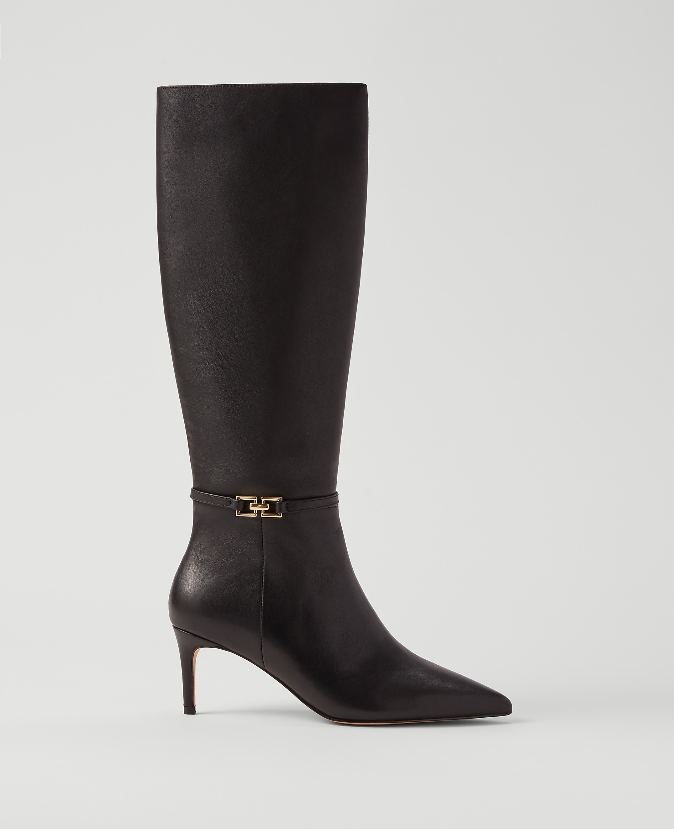Chain Wrap Leather Boot