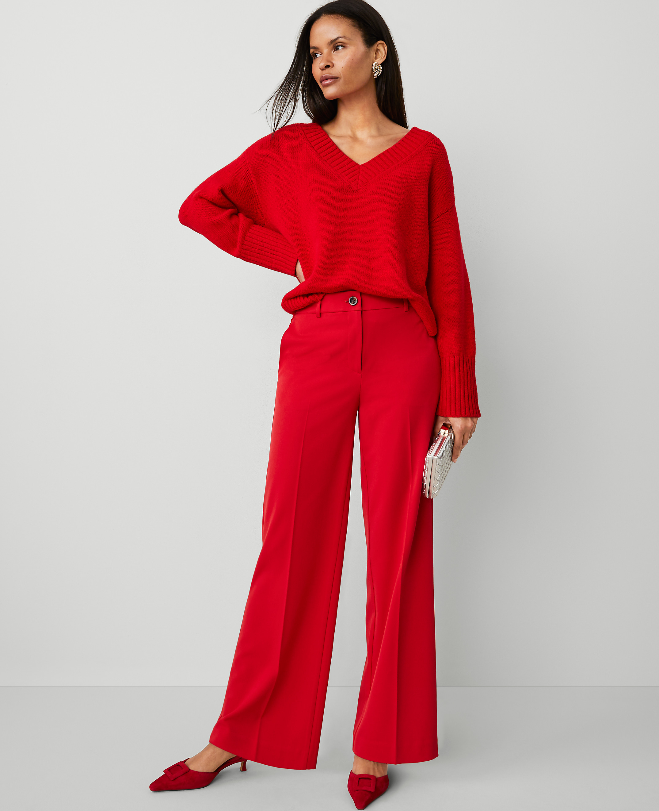 The Petite Perfect Wide-Leg Pant
