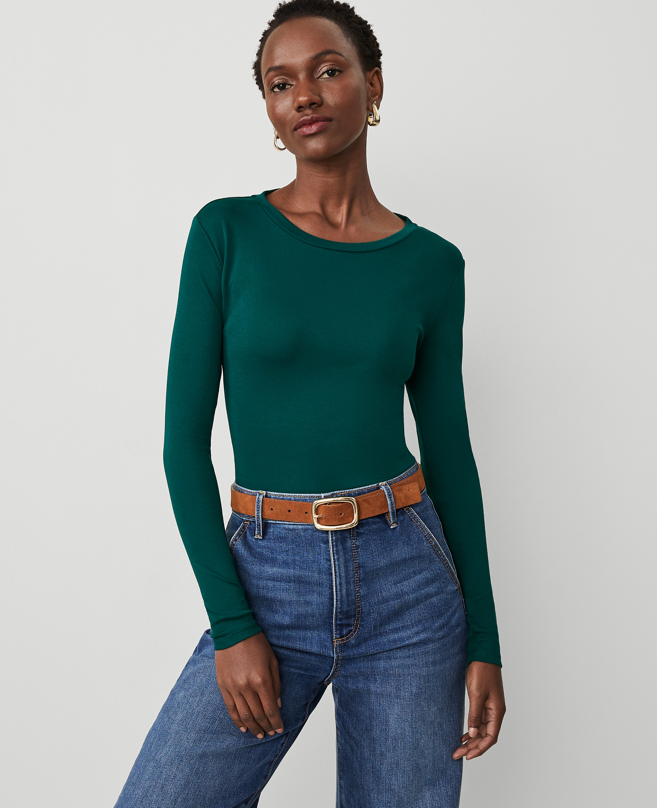 Weekend Crew Neck Top