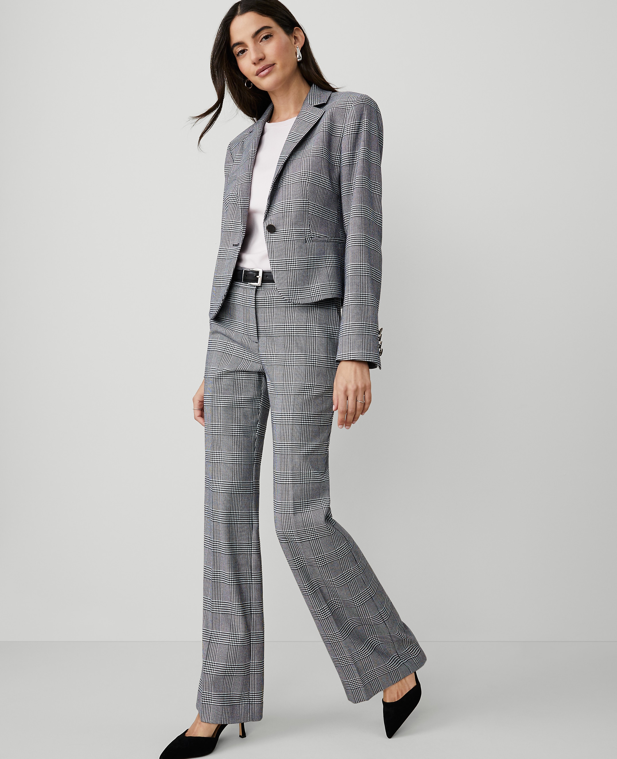 The Jayne Trouser Pant in Houndstooth