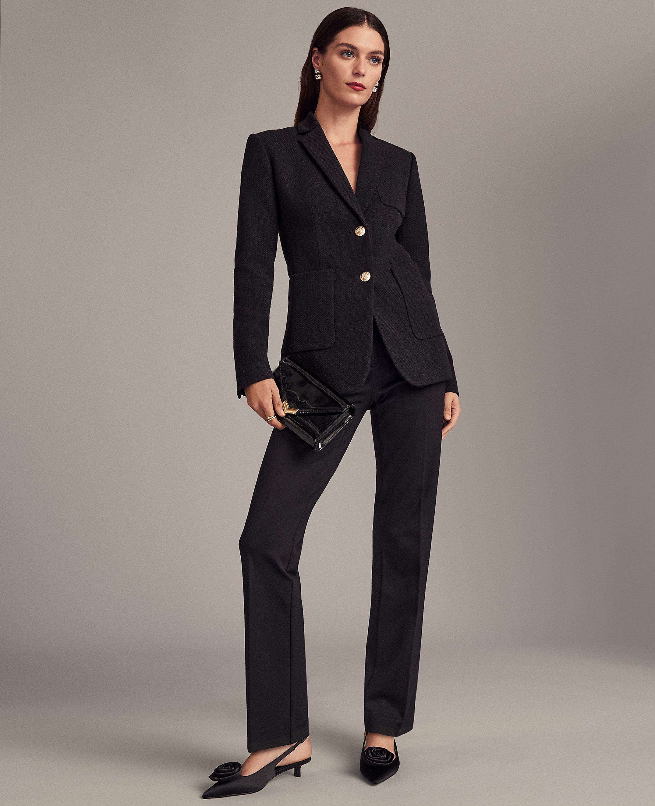 The Petite Sophia Pant in Ponte
