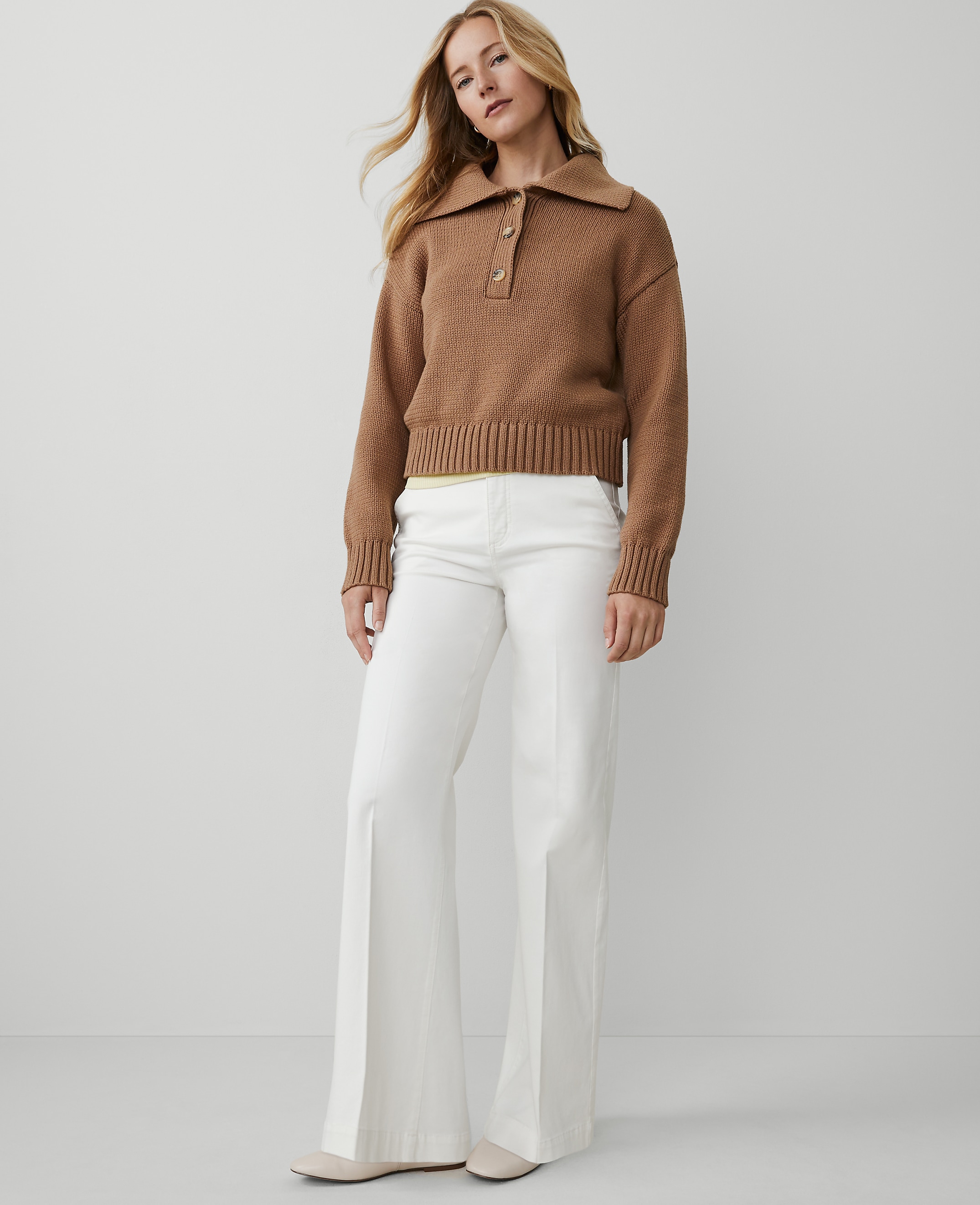 Weekend Collection Trouser in Sateen