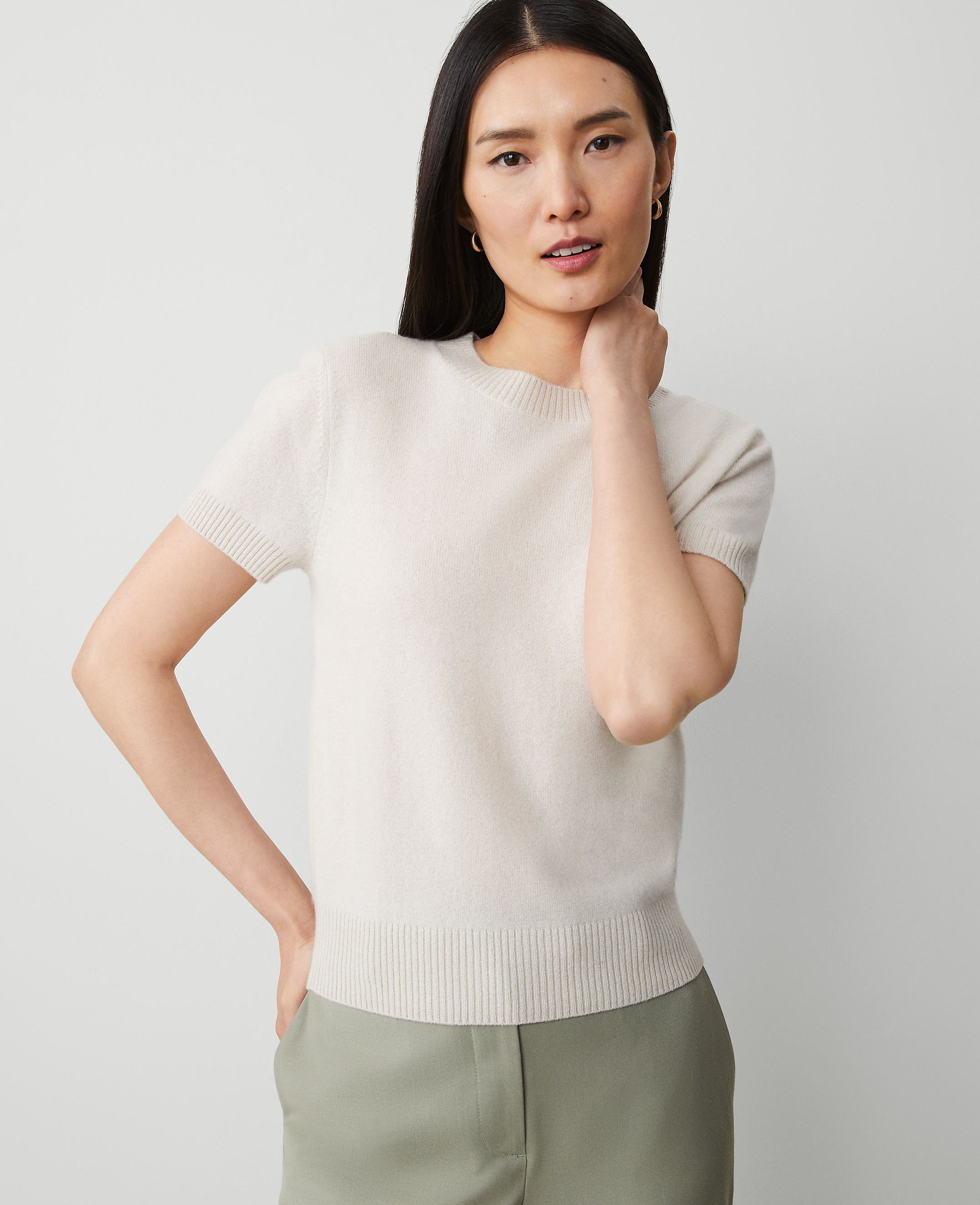 Cashmere Sweater Tee