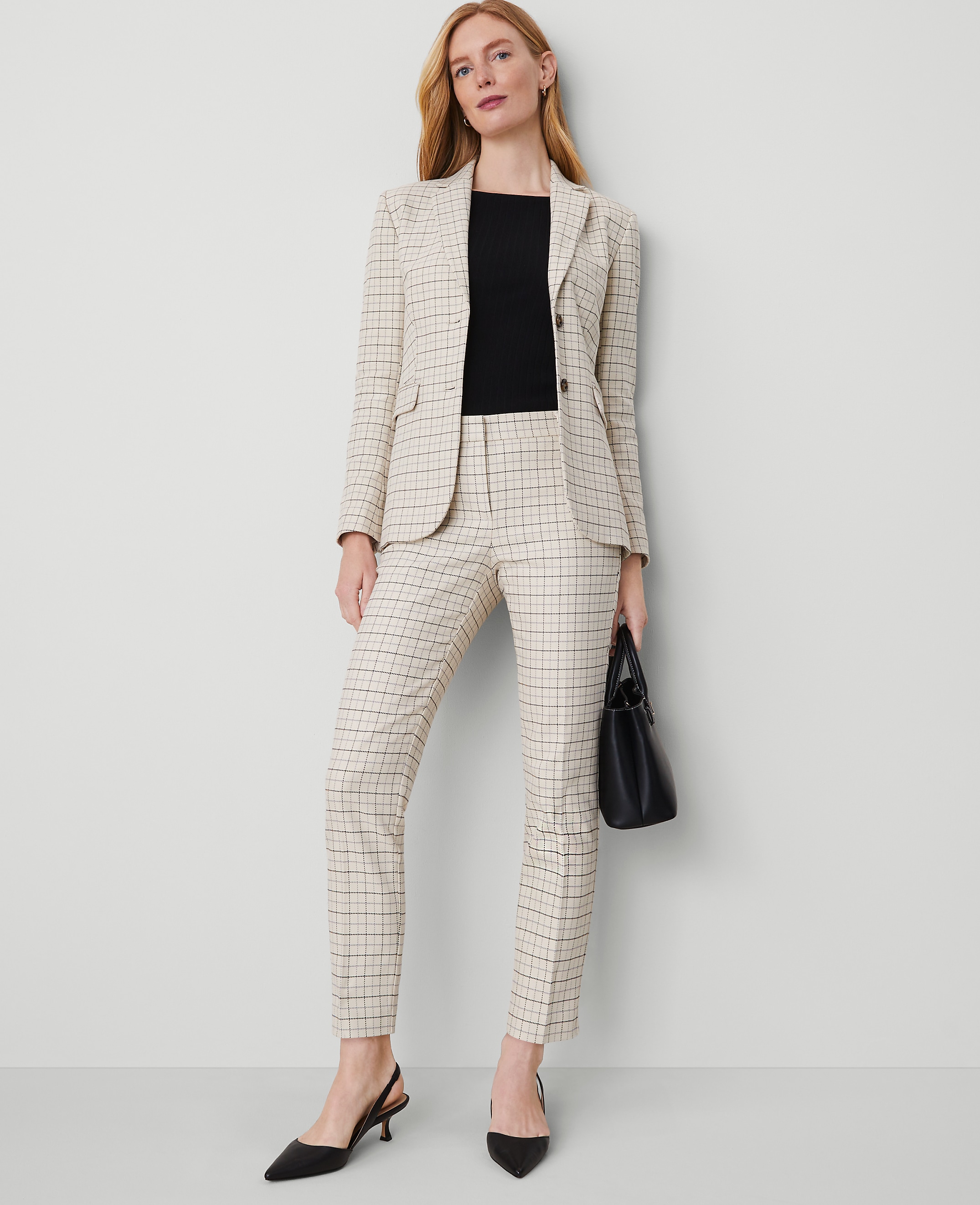 The Eva Ankle Pant in Stretch Cotton