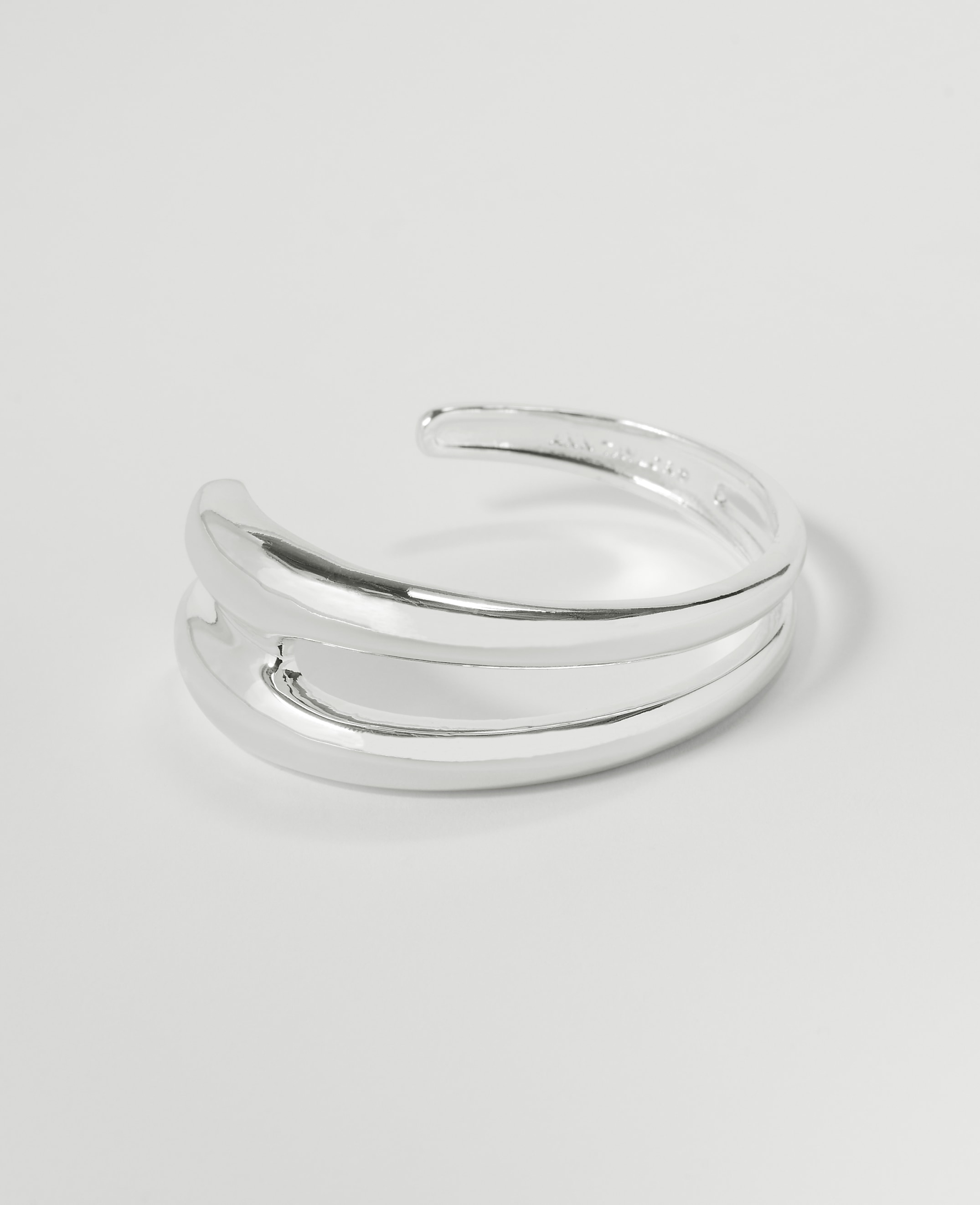 Split Metal Cuff Bracelet