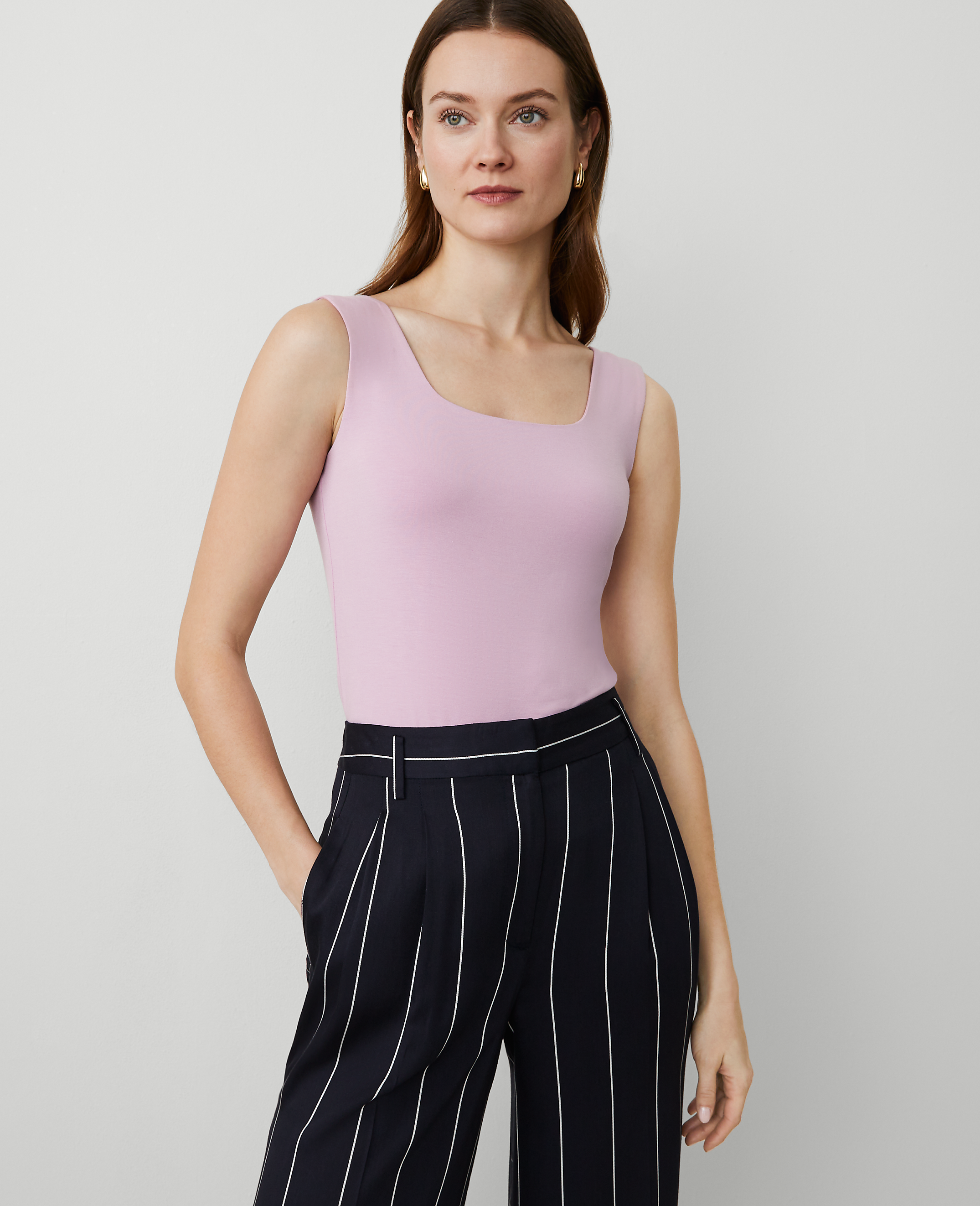 Square Neck Tank Top