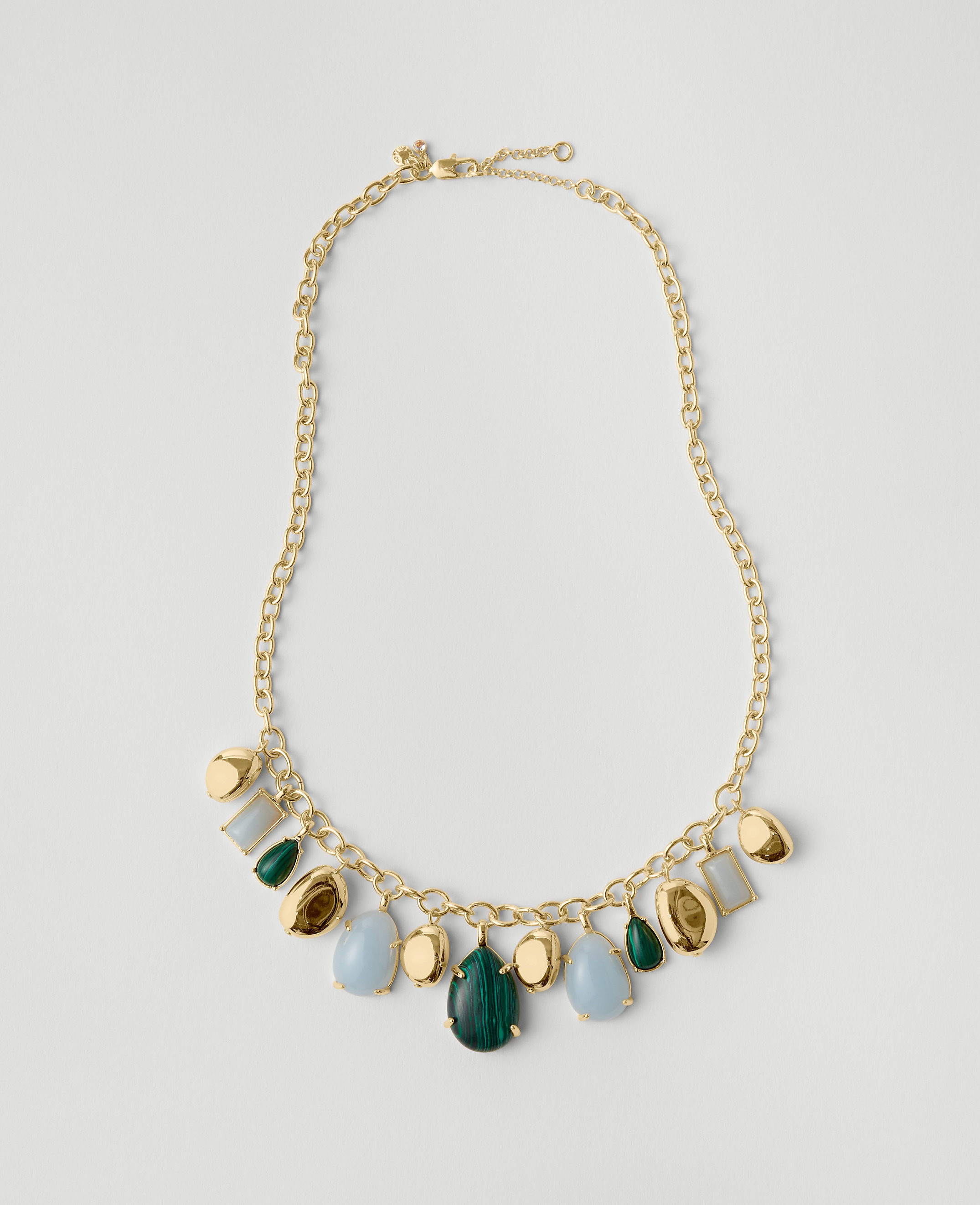 Statement Charm Necklace