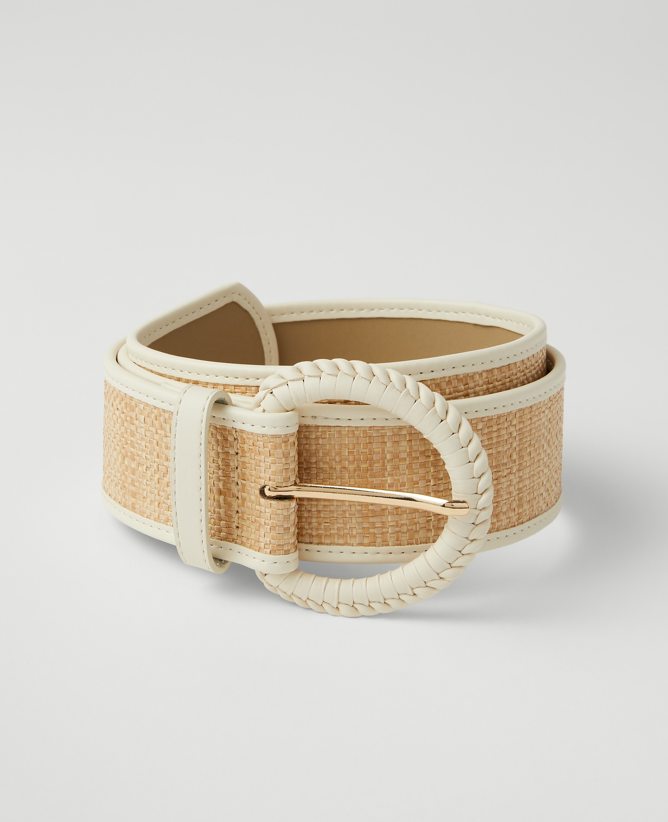Braided Trim Straw Belt