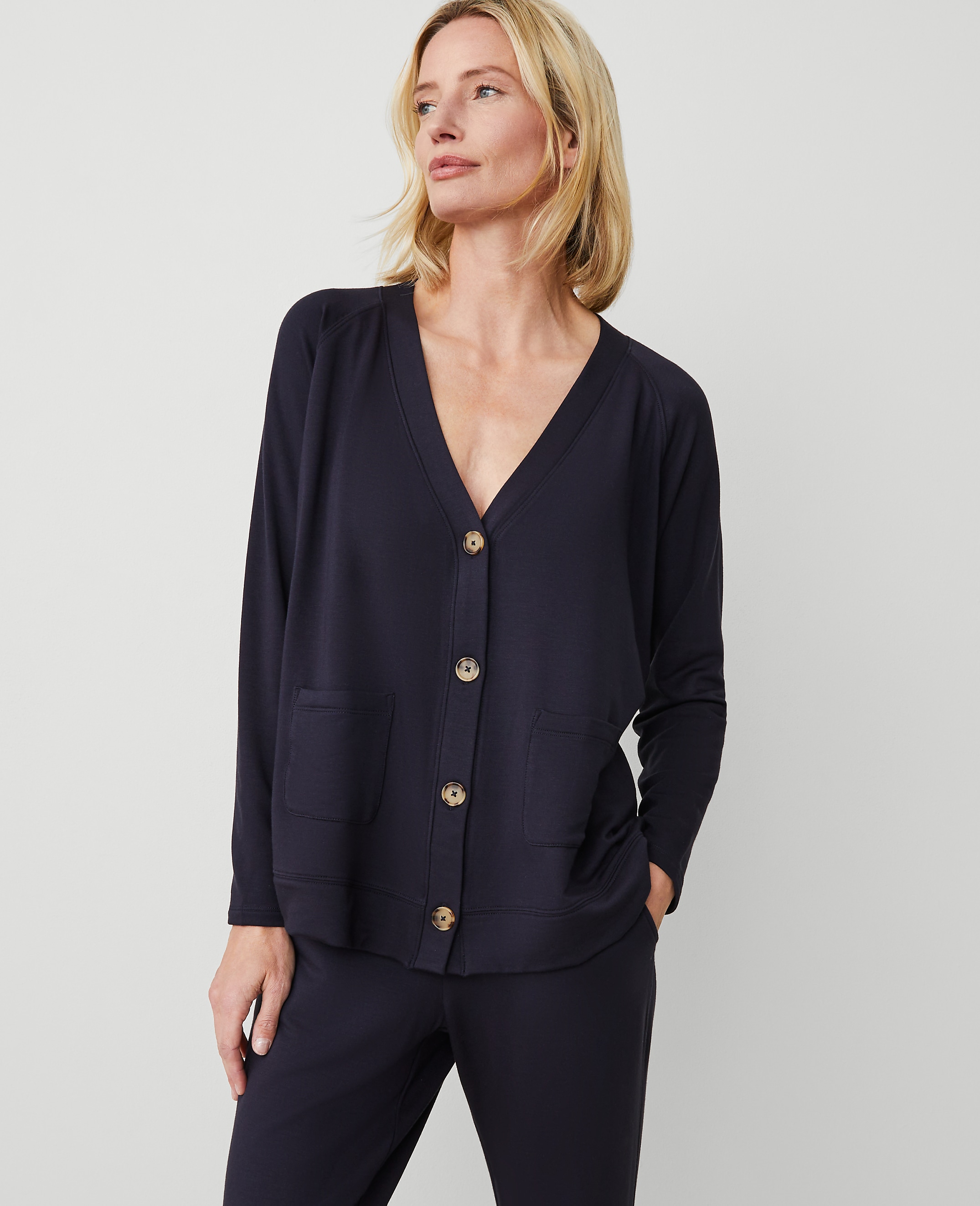 Button Lounge Cardigan