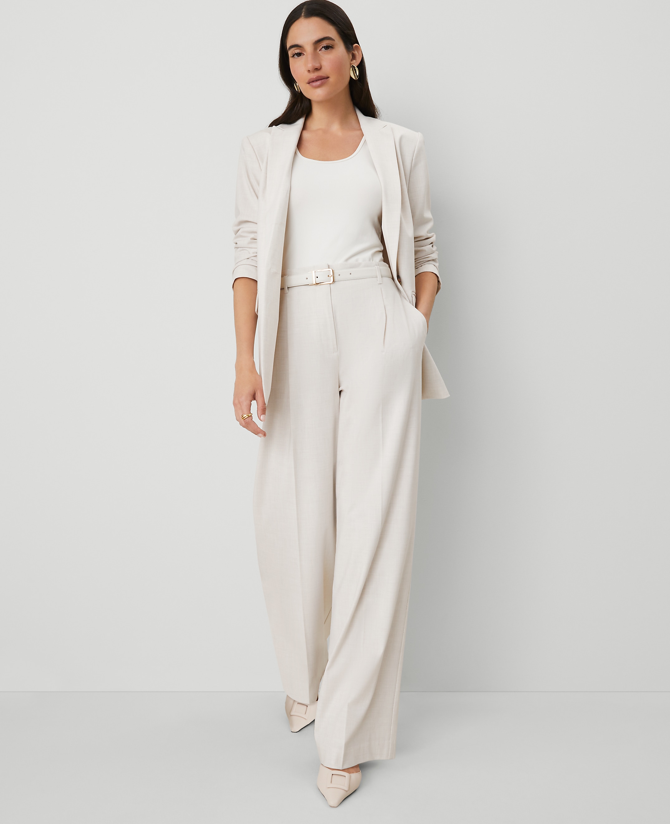 The Petite Wide-Leg Pant