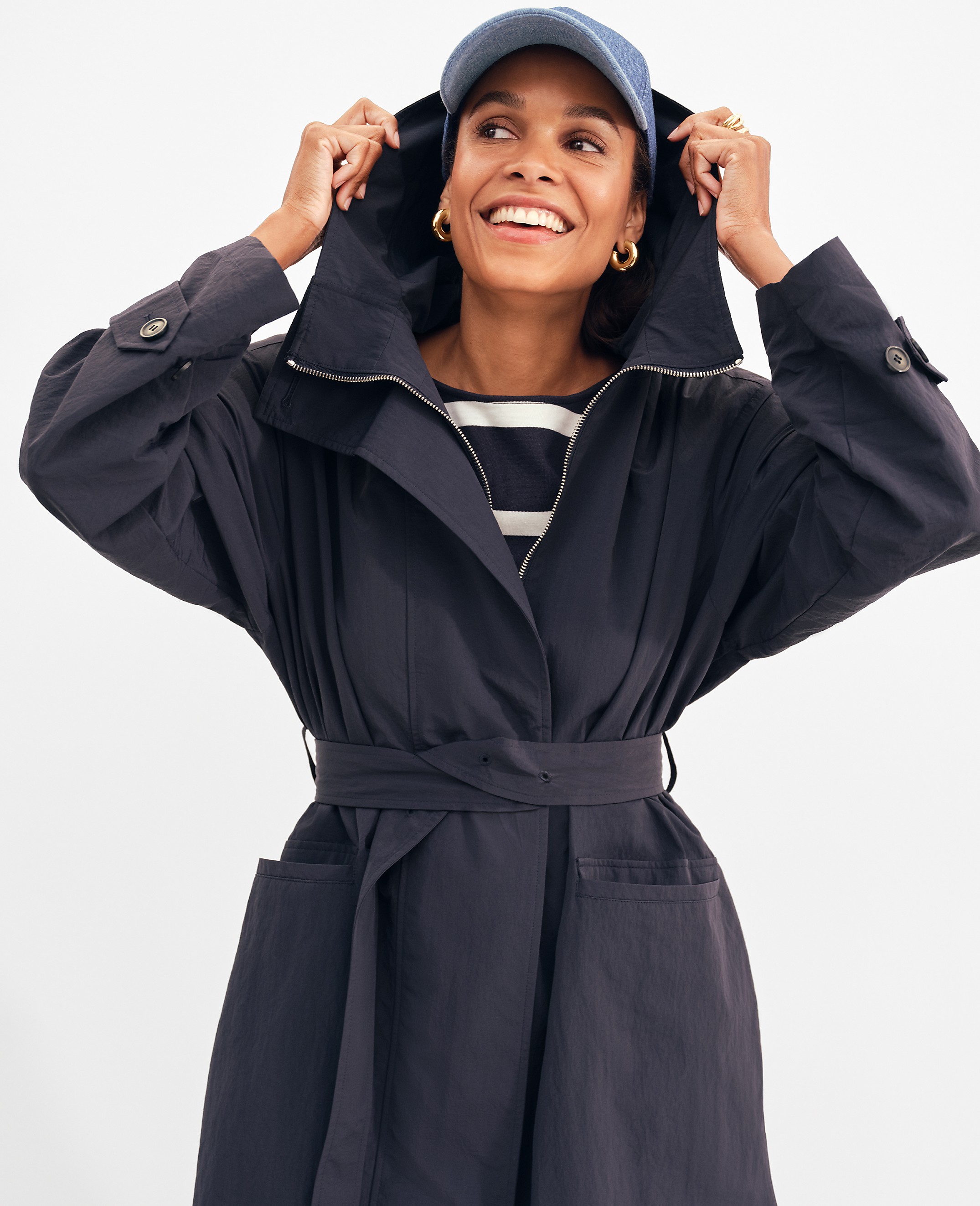 Petite Weekend Collection Hooded Jacket