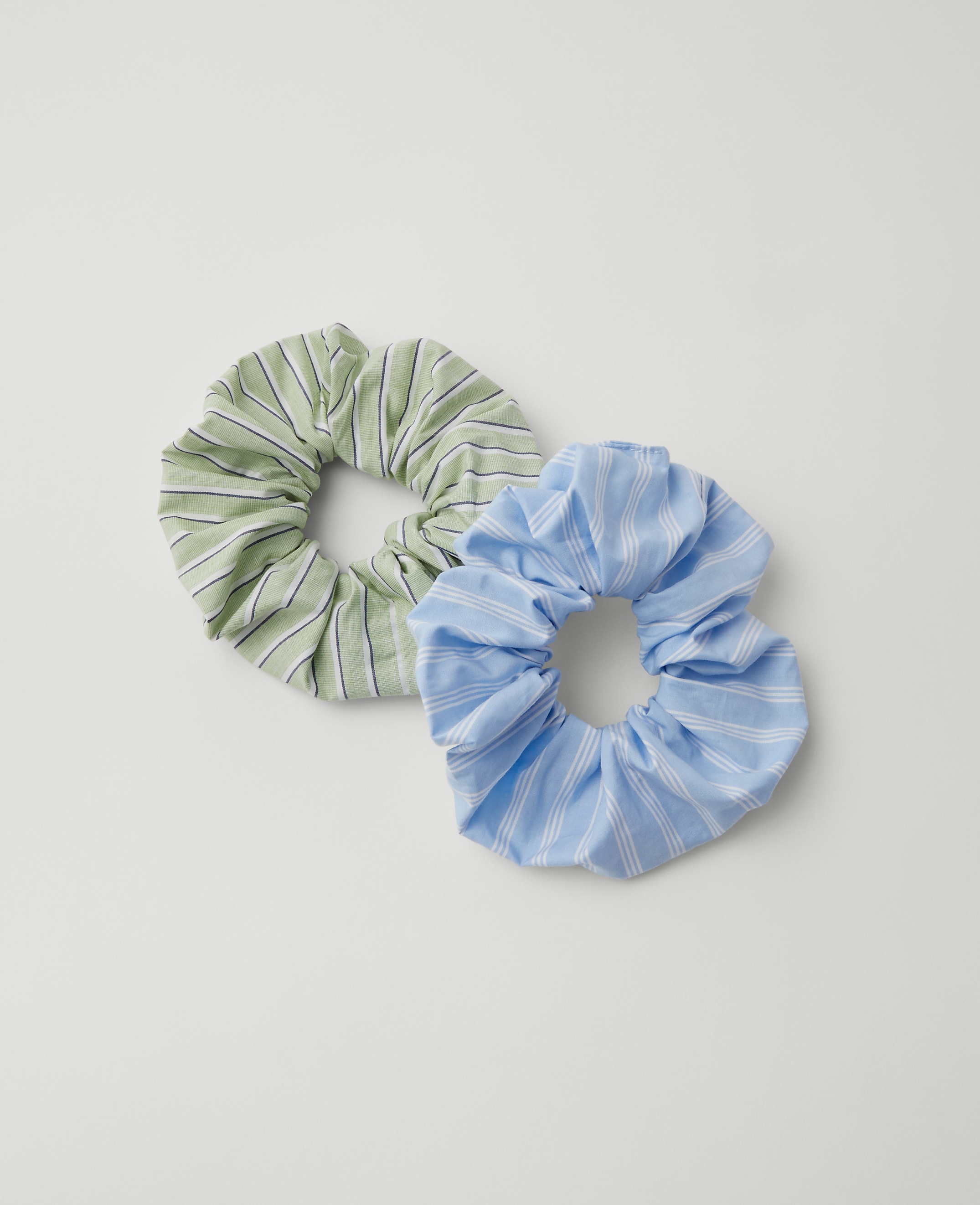 Weekend Collection Striped Scrunchie Set