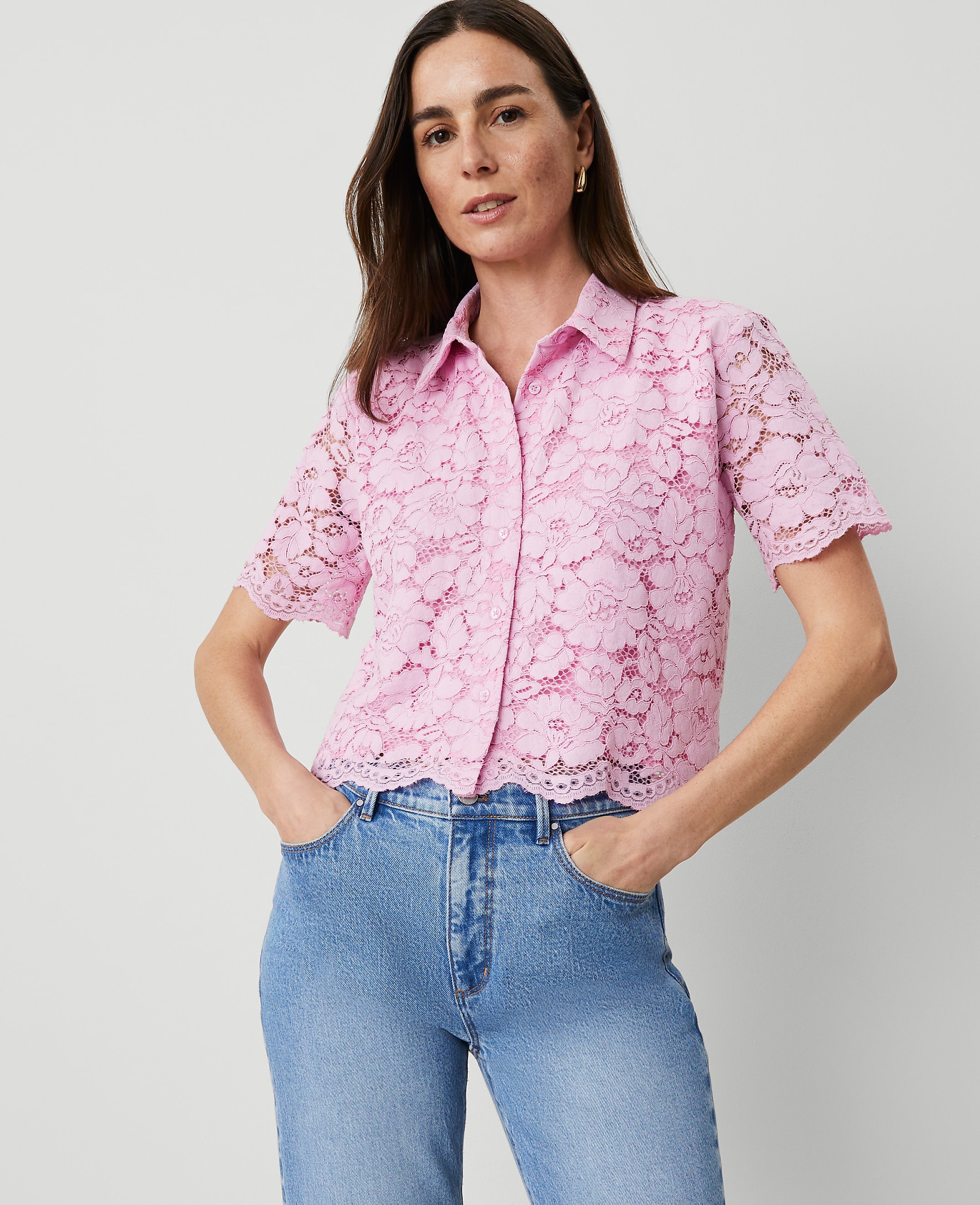 Lace Modern Blouse