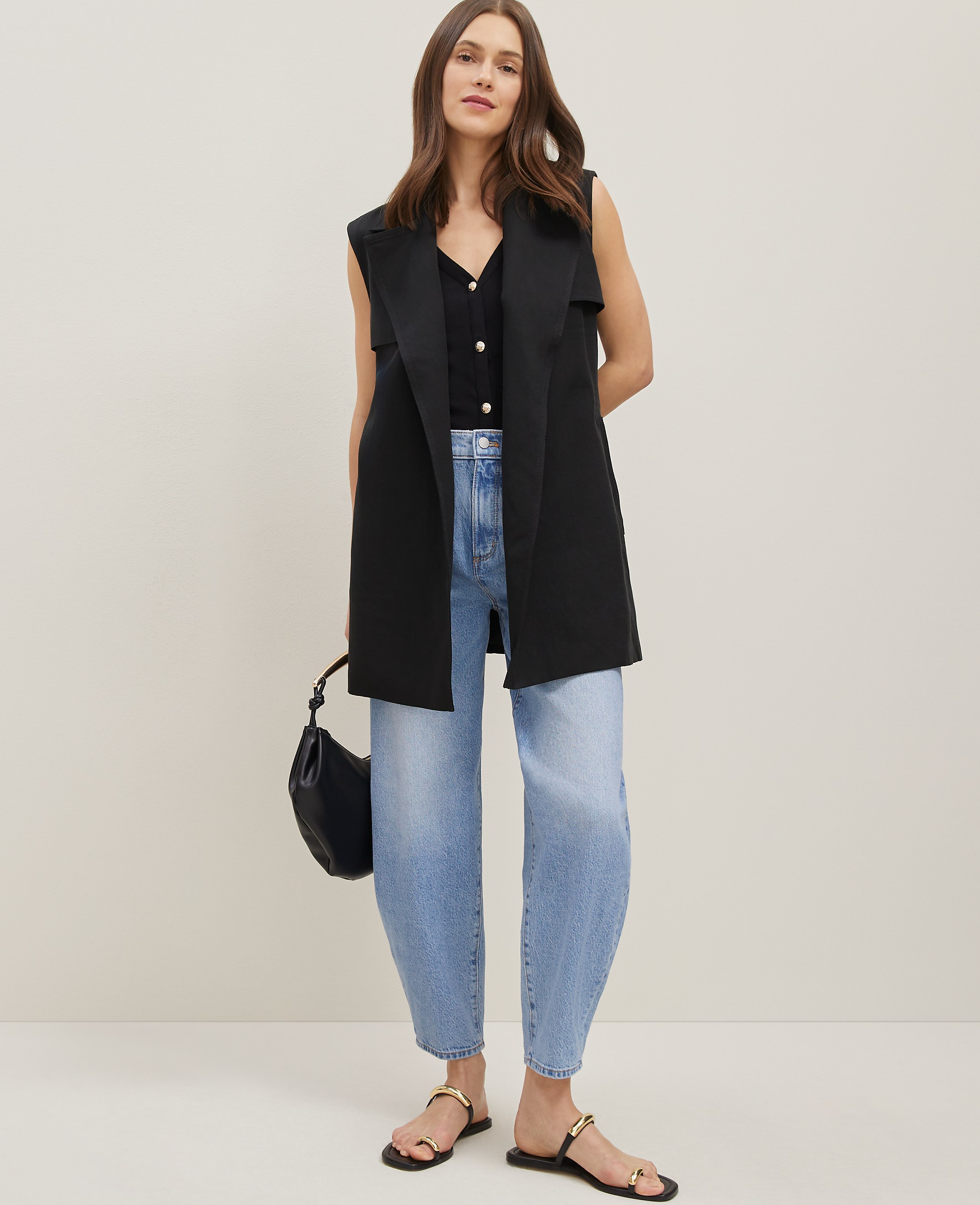 The Petite Barrel Jean