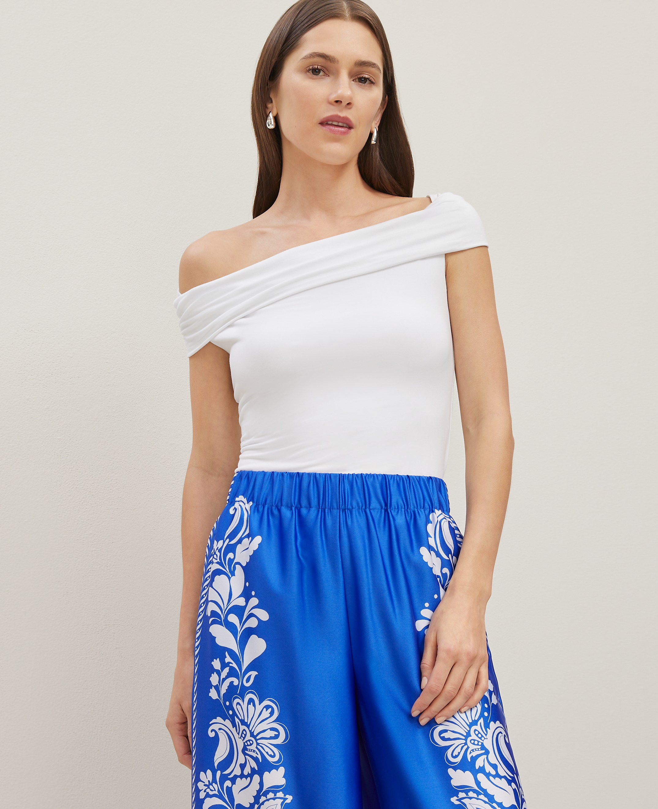 Asymmetrical One-Shoulder Top