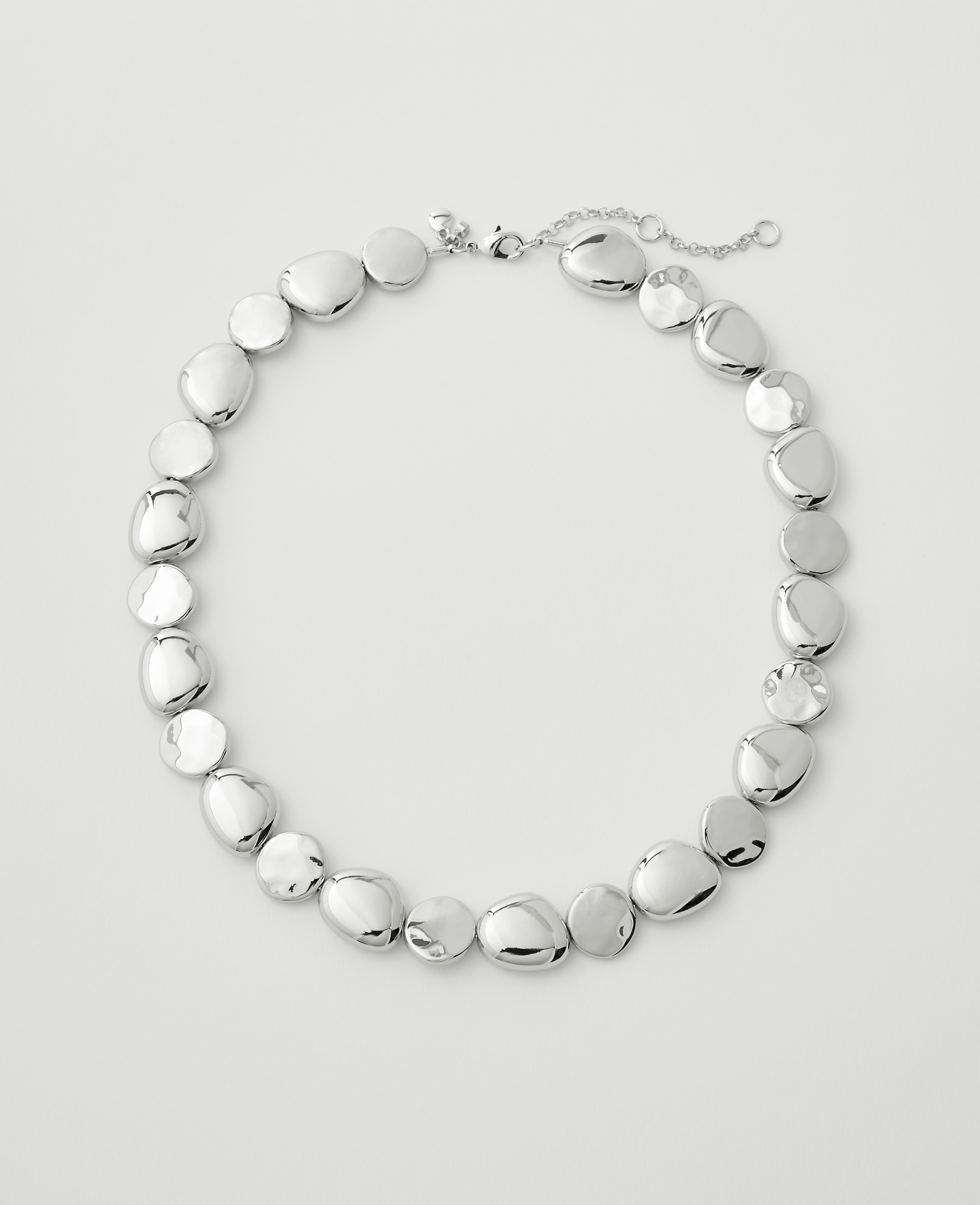 Metal Multi Disc Necklace