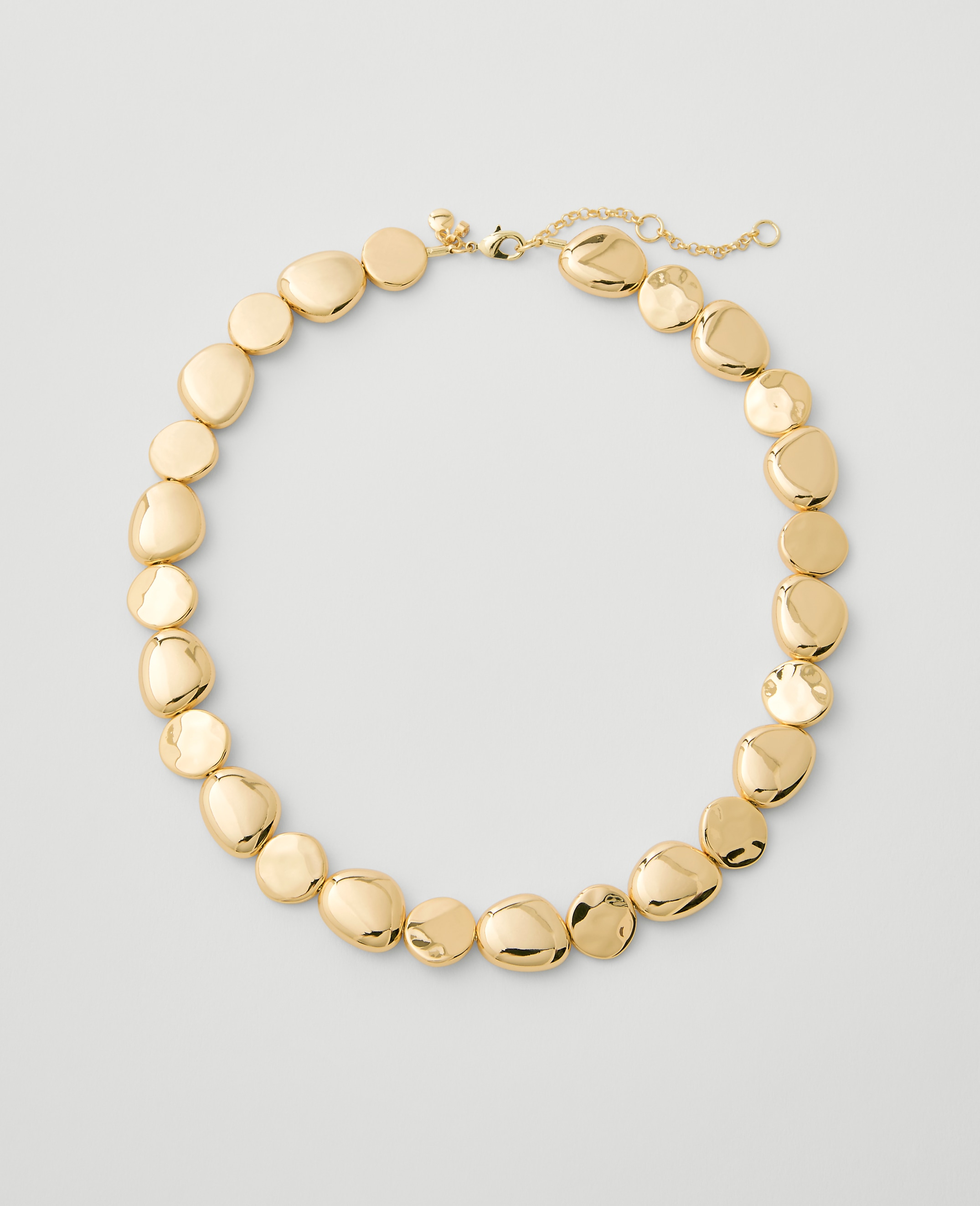 Metal Multi Disc Necklace
