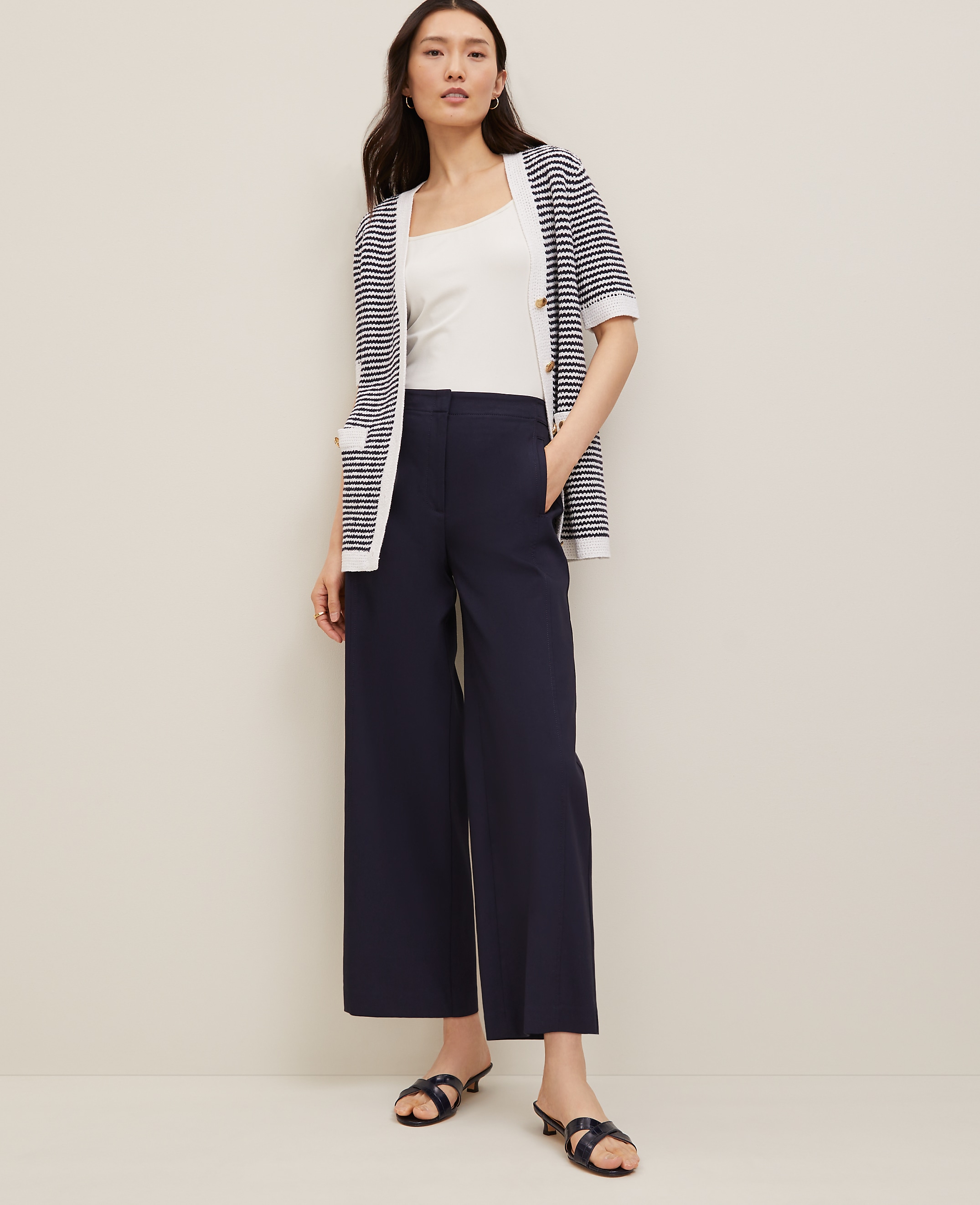 The Petite Grace Straight Pant
