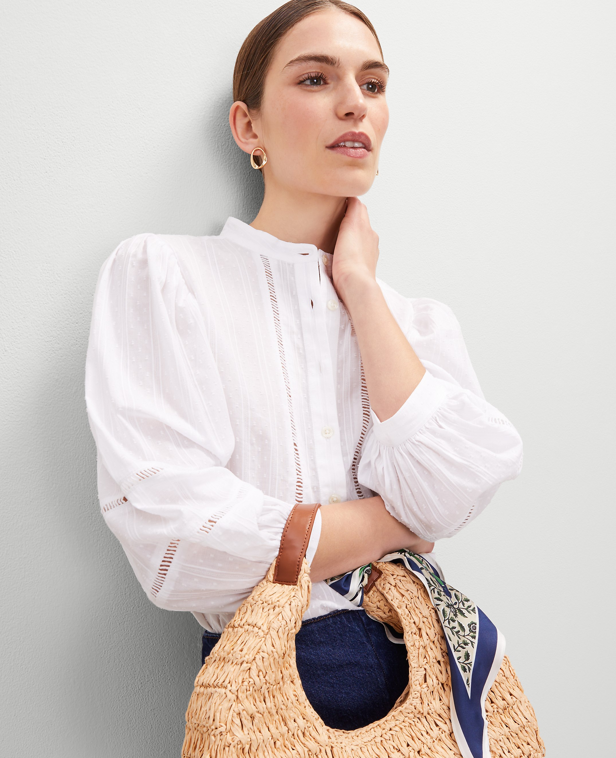 Petite Puff Sleeve Top