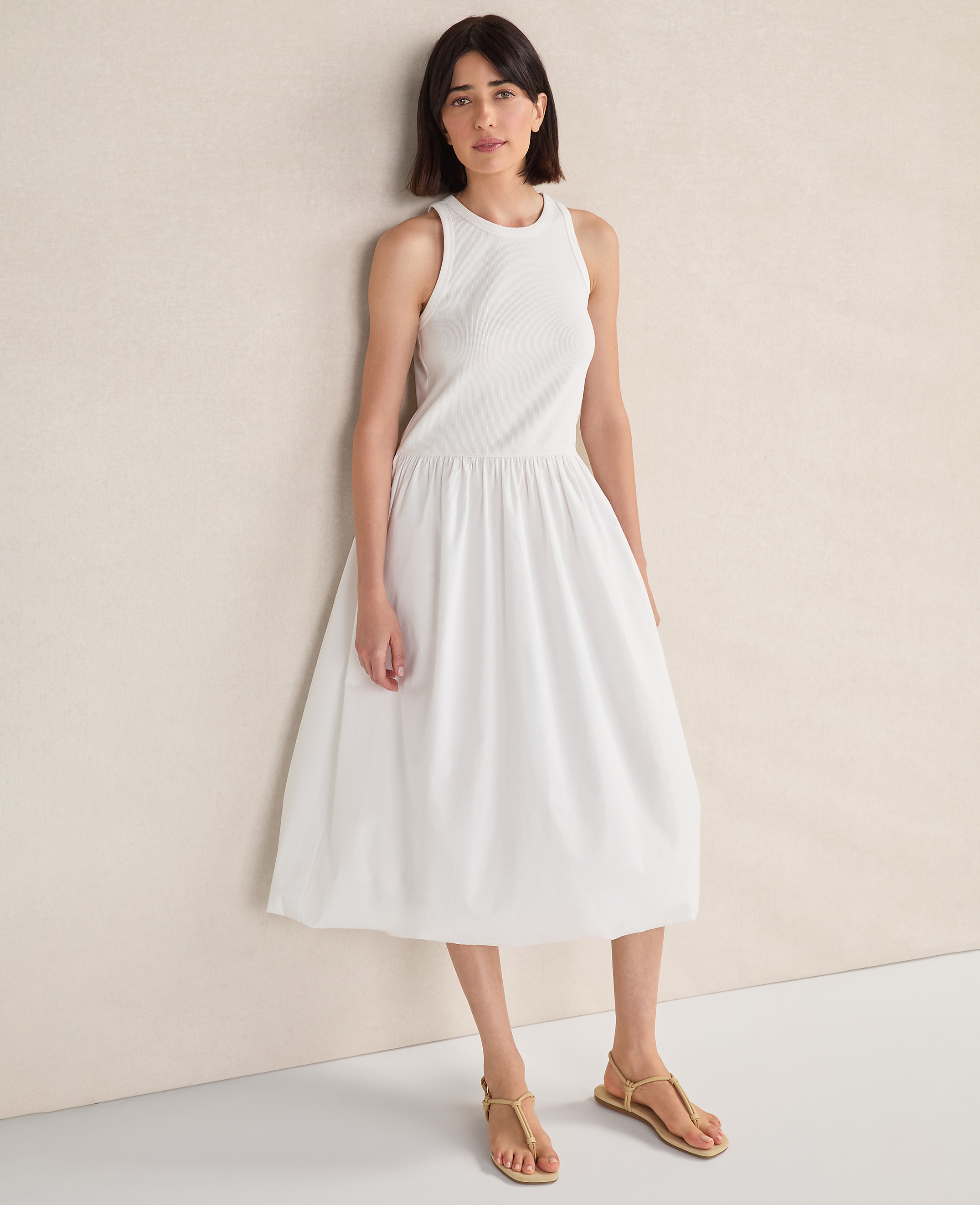 Haven Well Within Organic Cotton Drop Waist Bubble Dress