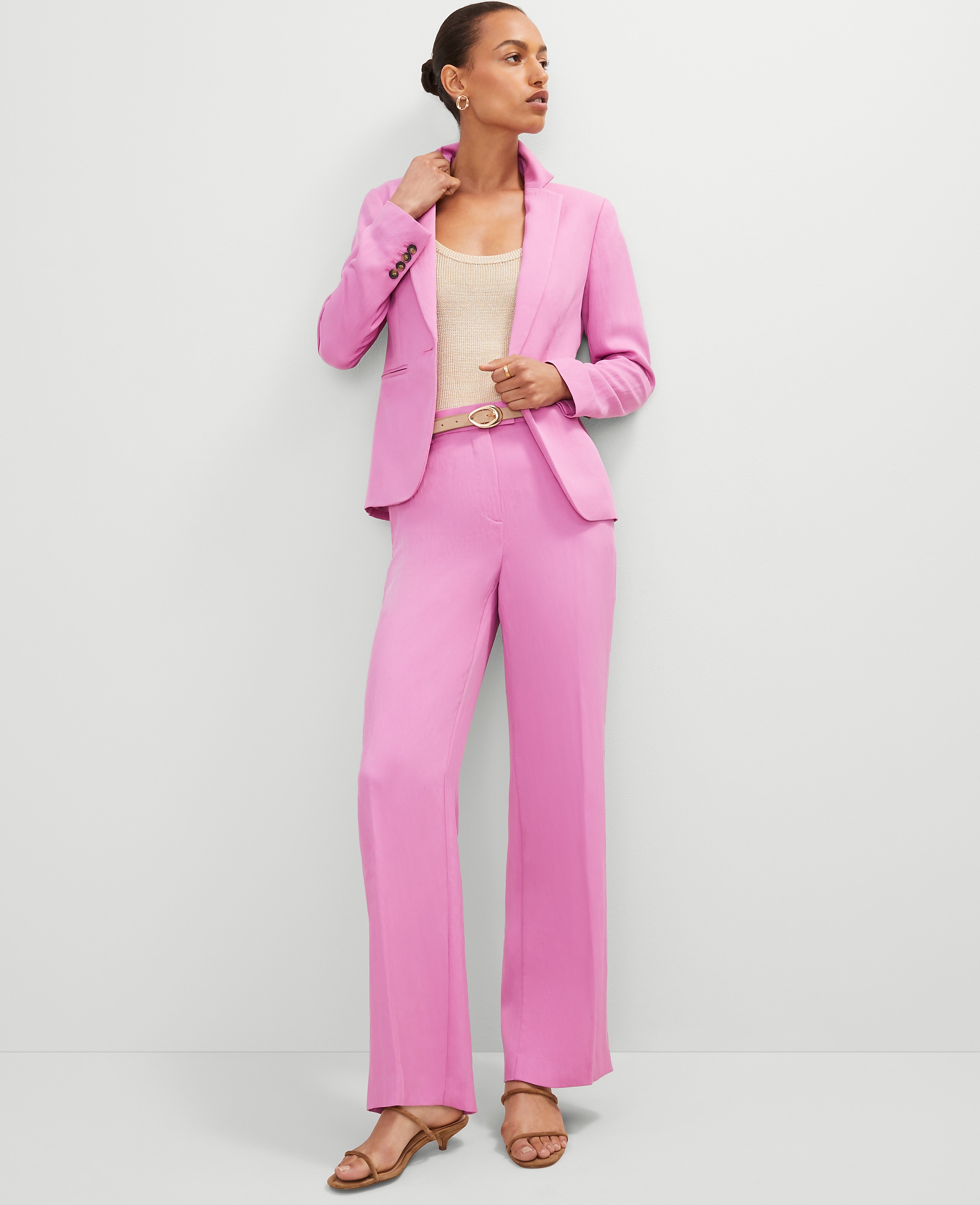 The Straight Trouser in Twill