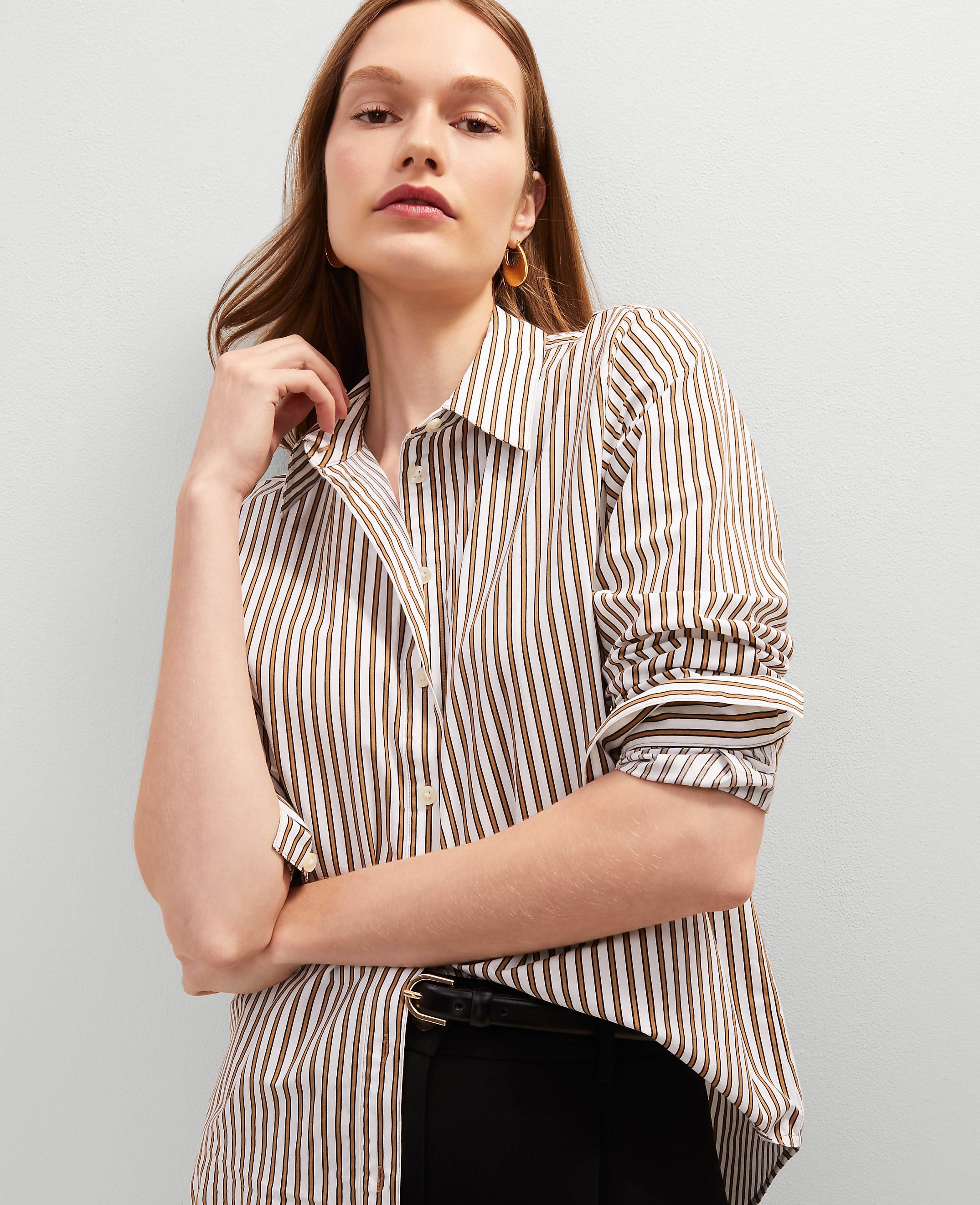 Striped Relaxed Perfect Shirt