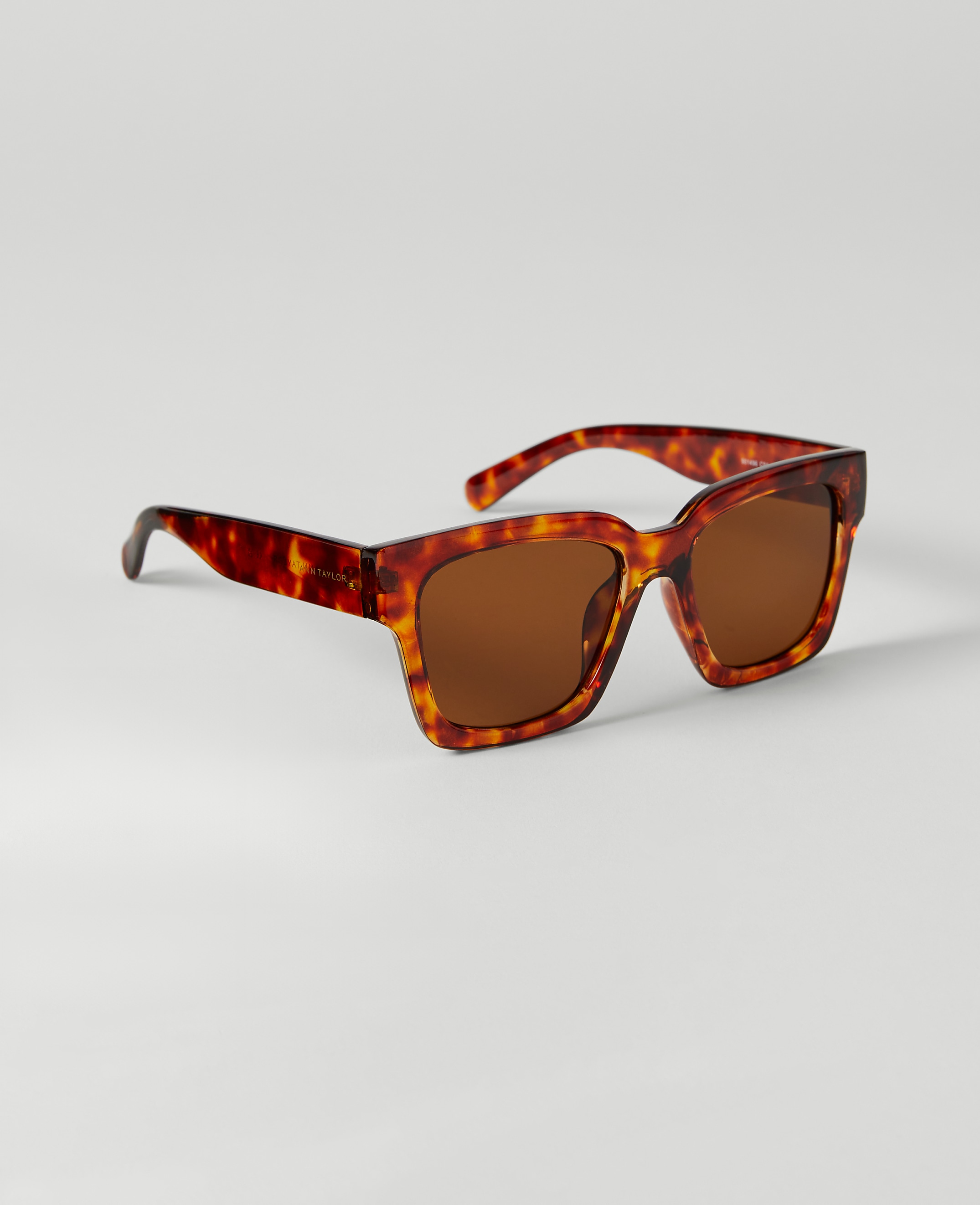 Oversized Curved Square Sunglasses - thumbnail 5