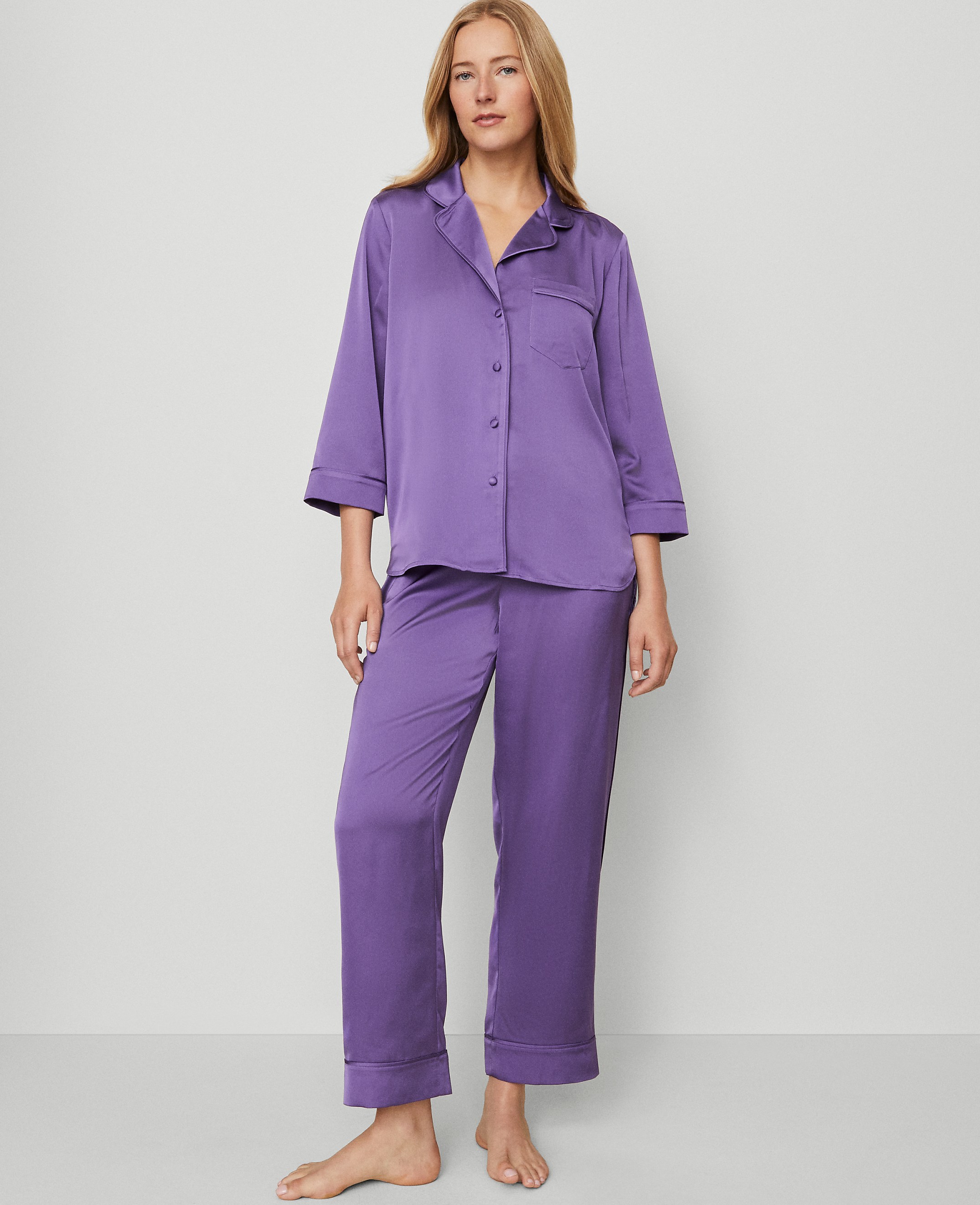 Satin Pajama Set