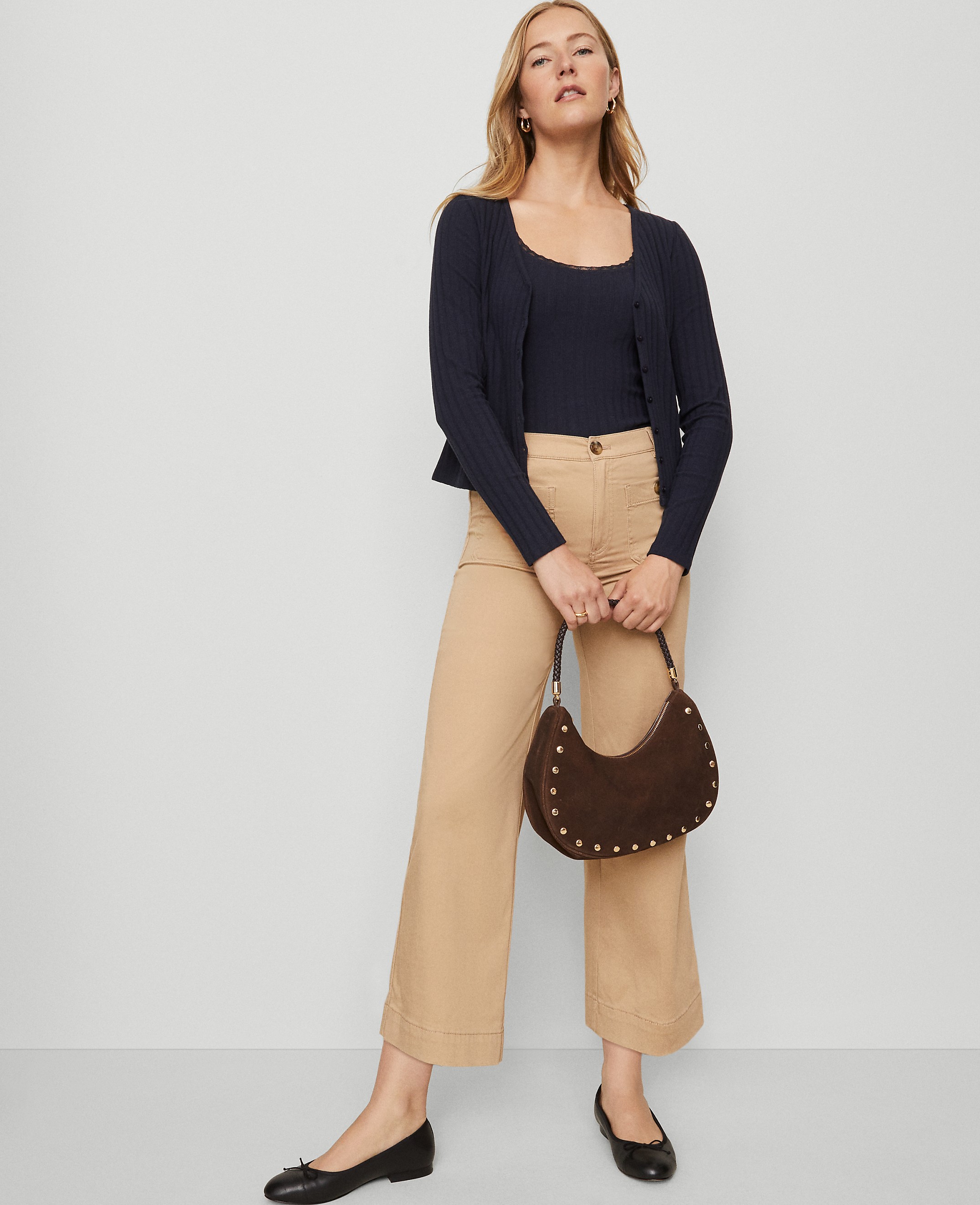 Weekend Sateen Patch Pocket Pant