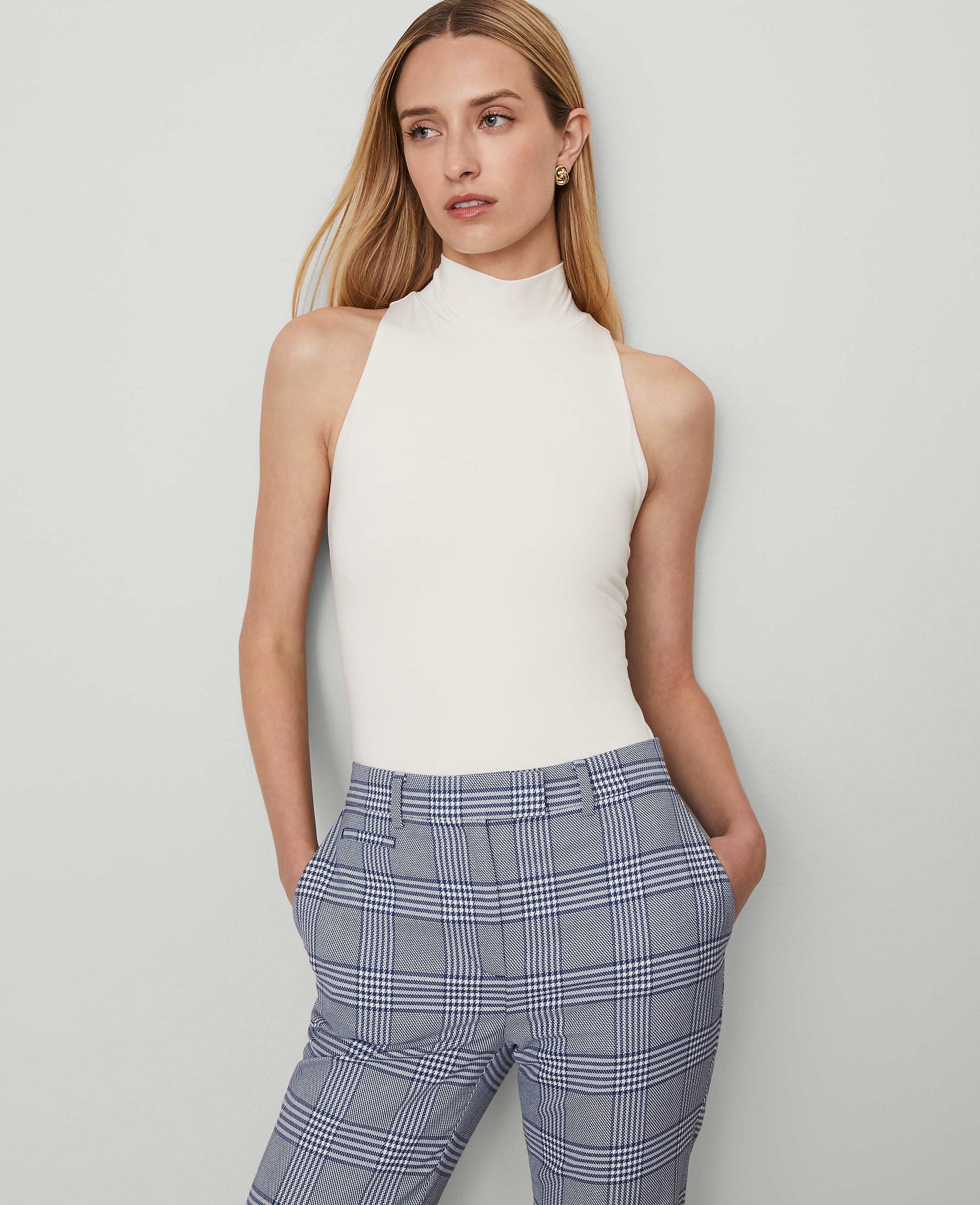 Mock Neck Top