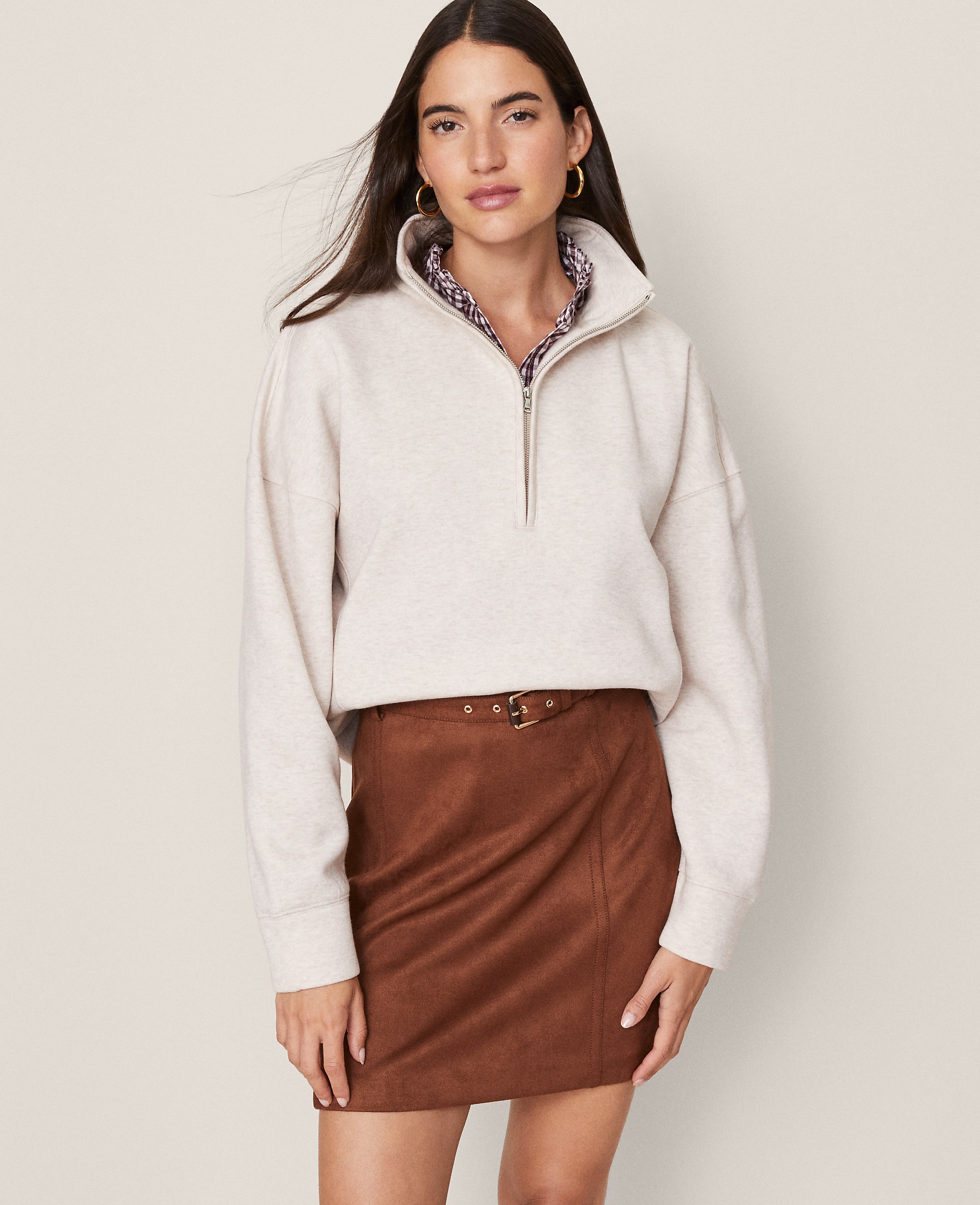 Weekend Half-Zip Sweatshirt