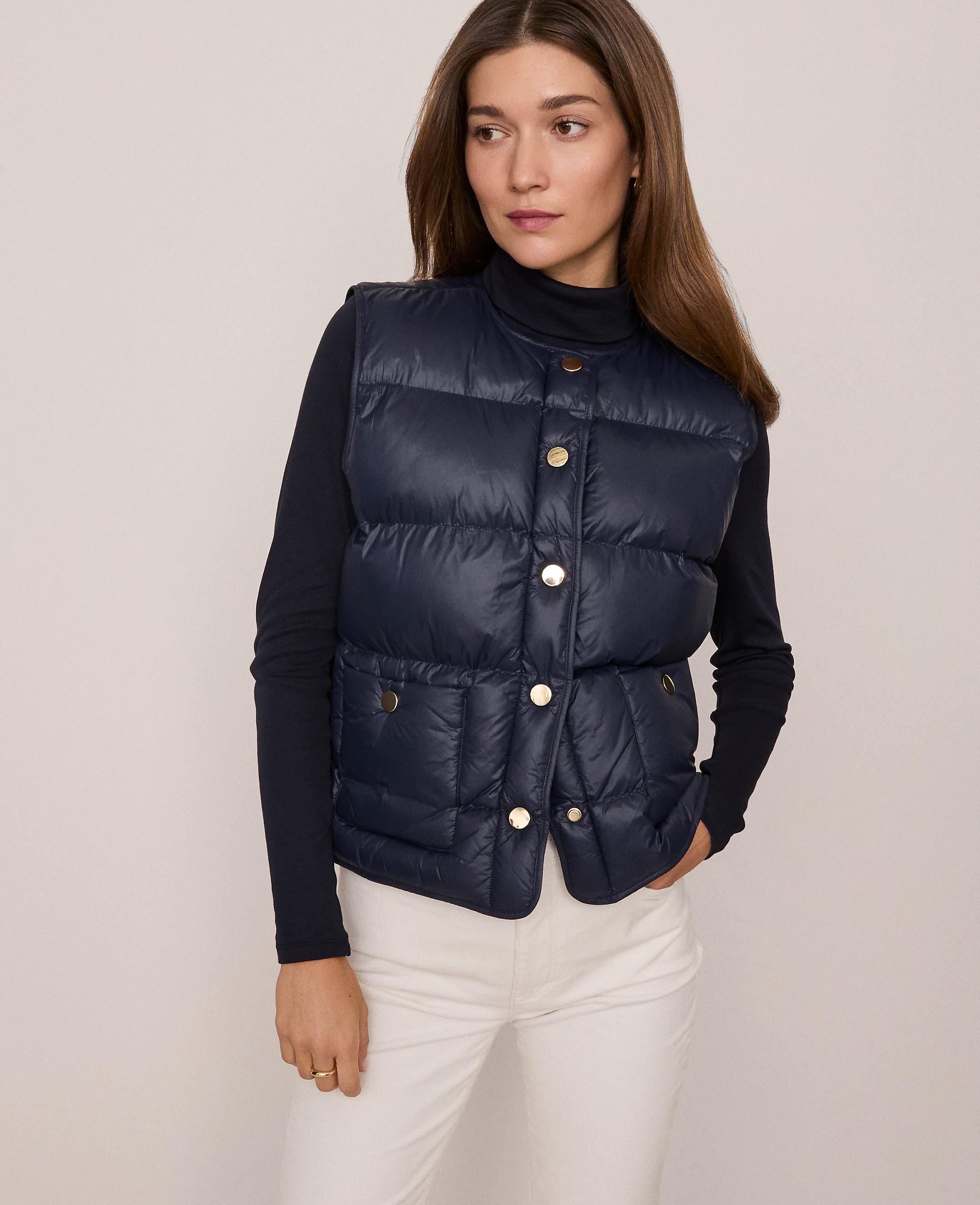 Petite Weekend Quilted Vest