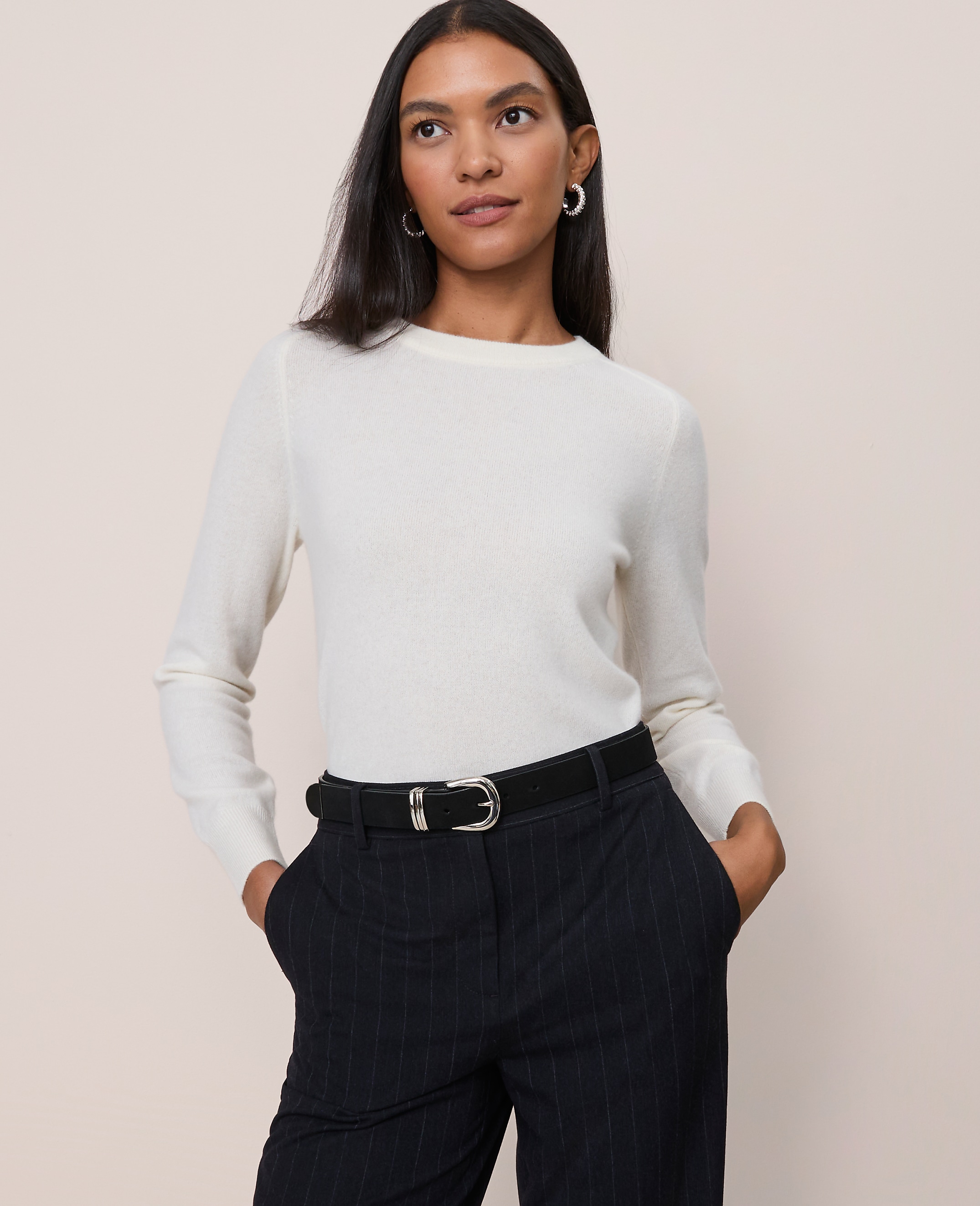 Cashmere Crew Neck Sweater