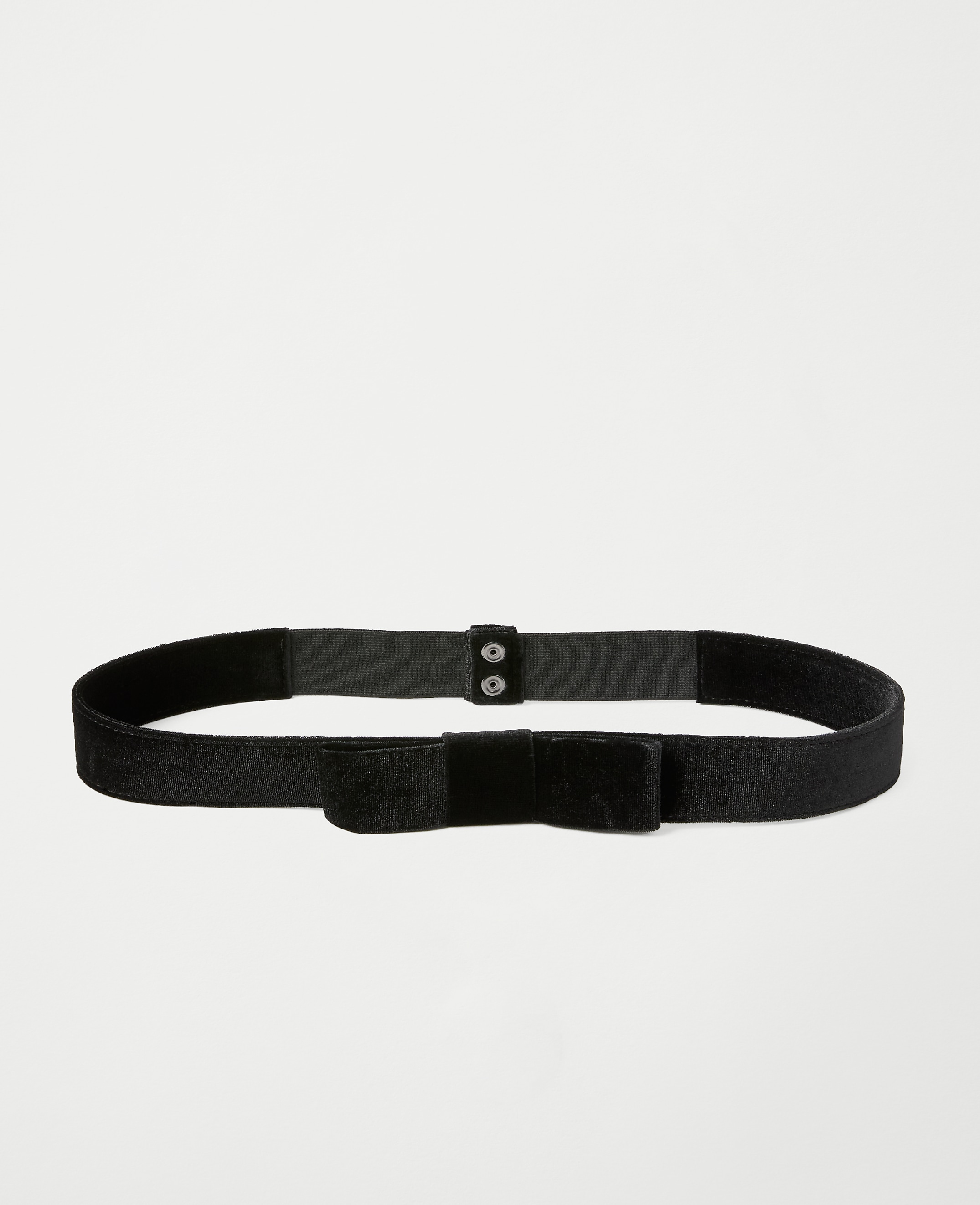 Velvet Bow Belt