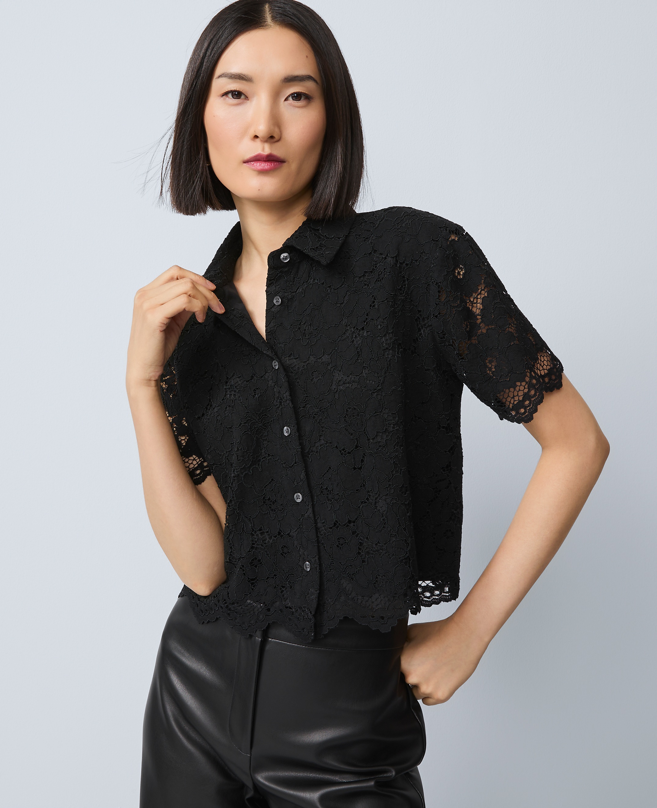 Modern Lace Blouse