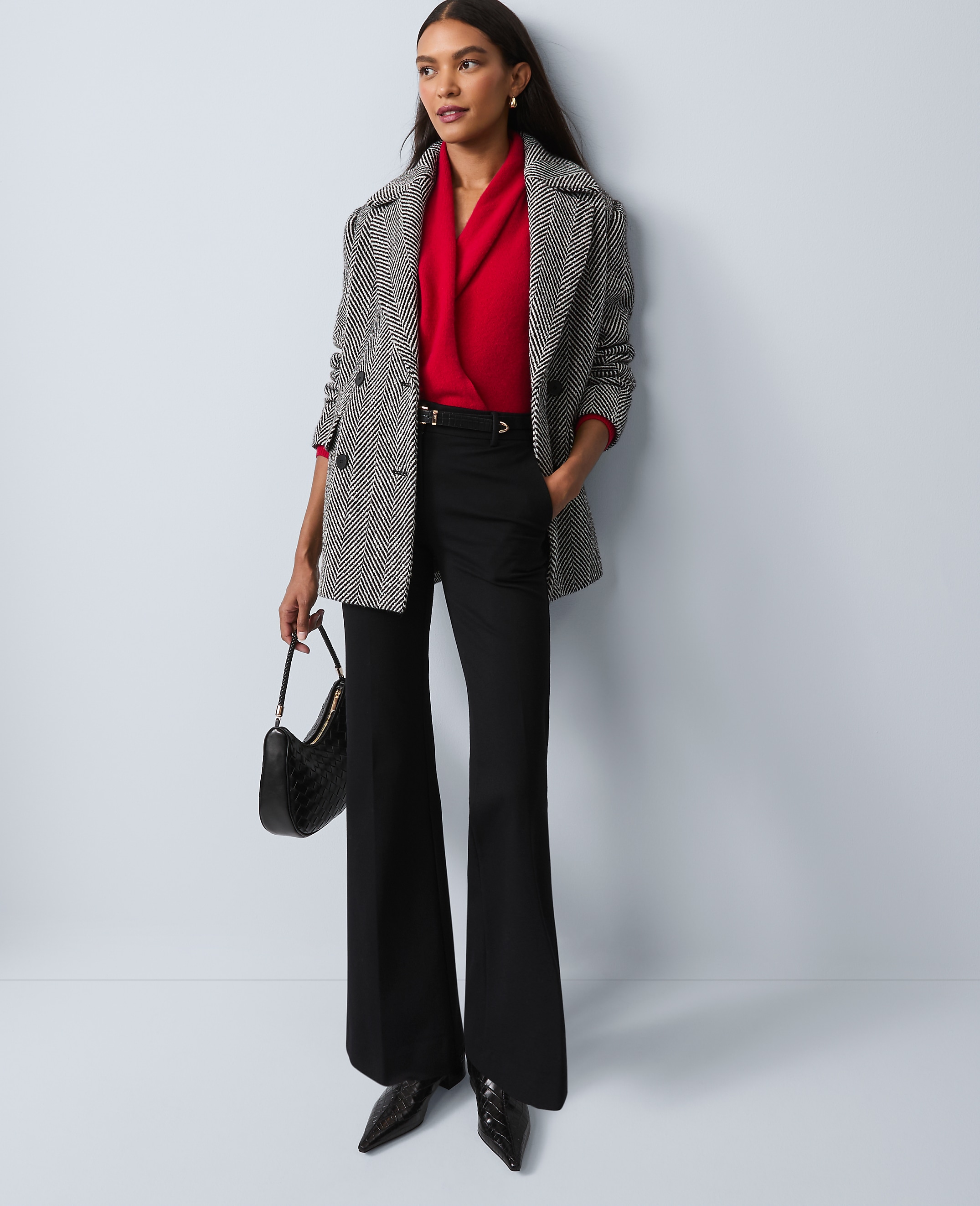 The Petite Jayne Trouser in Ponte
