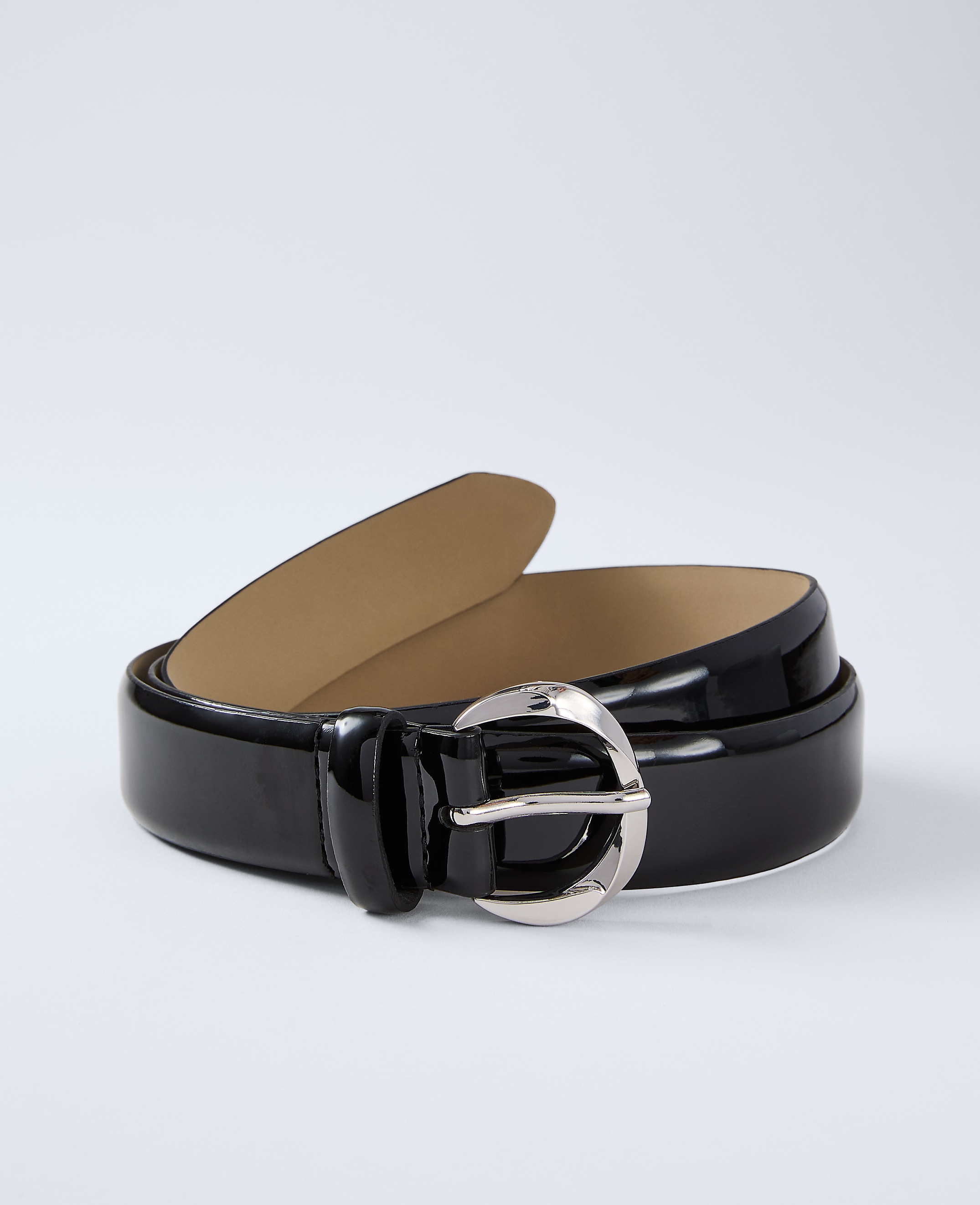 Patent Twisted Buckle Belt